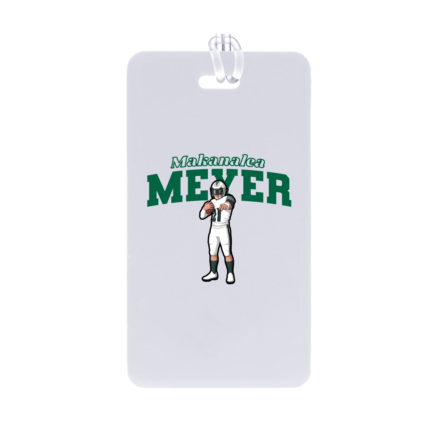 Bag Tag — Name Arch in Classic