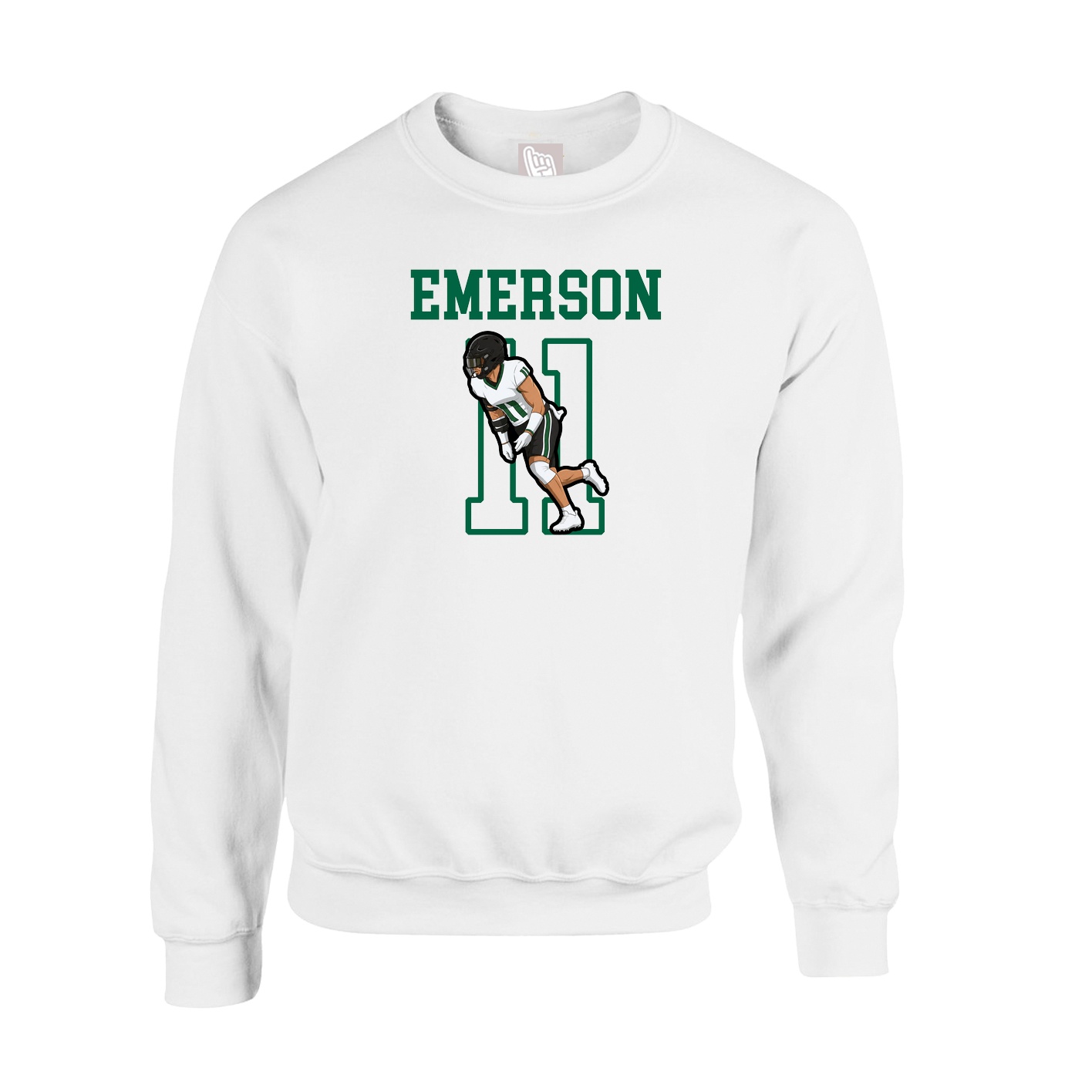 Fleece Crew — Shirsey in White