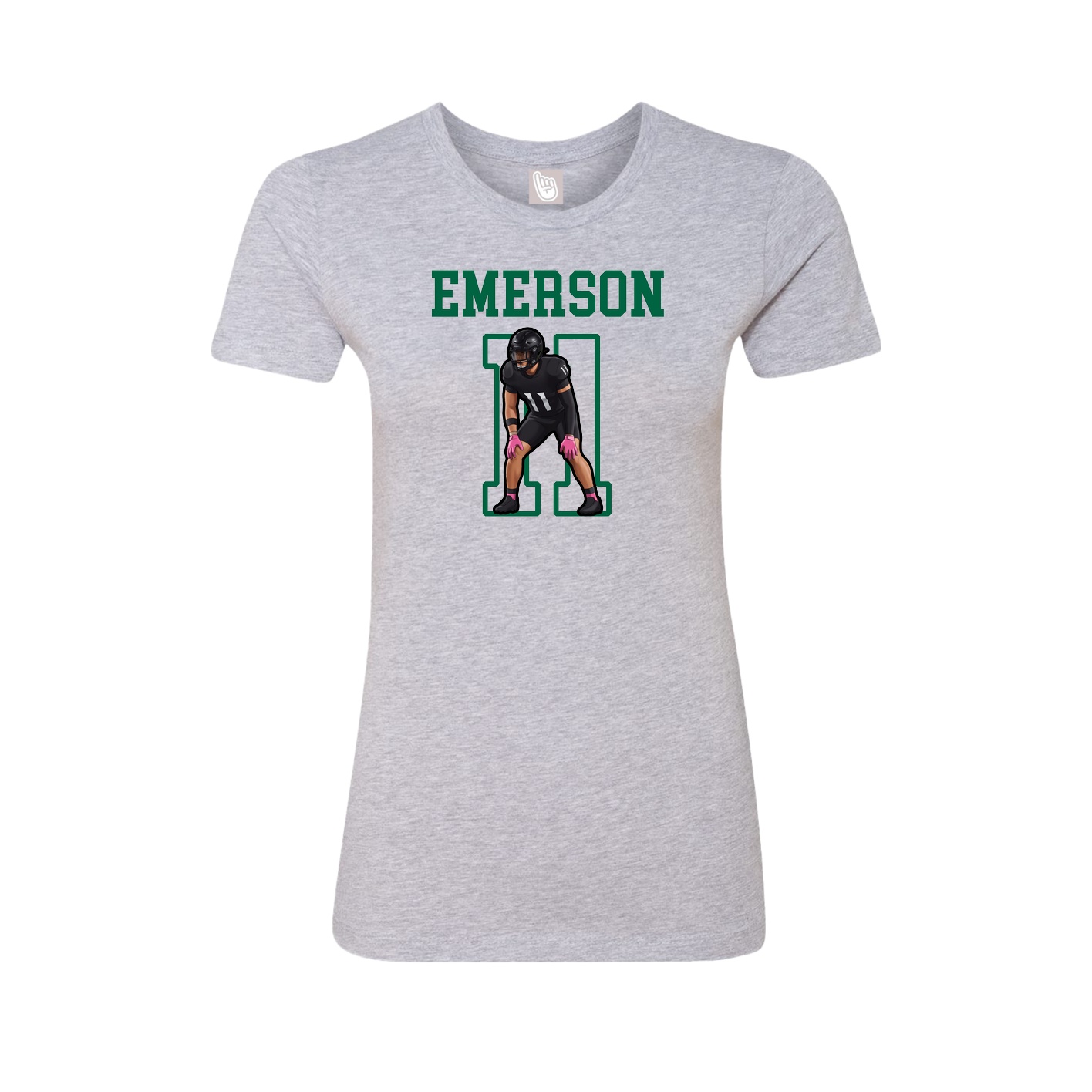 Fitted Women's Tee — Shirsey in Grey