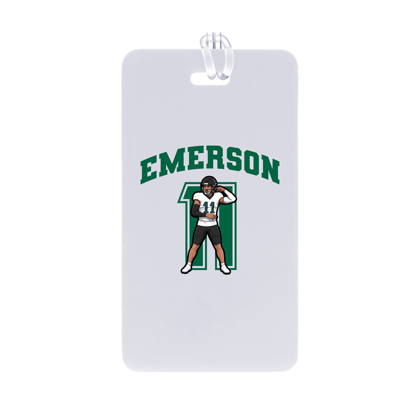 Bag Tag — Number in Classic