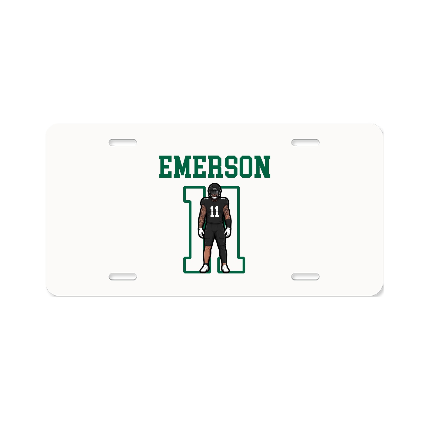 License Plate — Shirsey in Classic