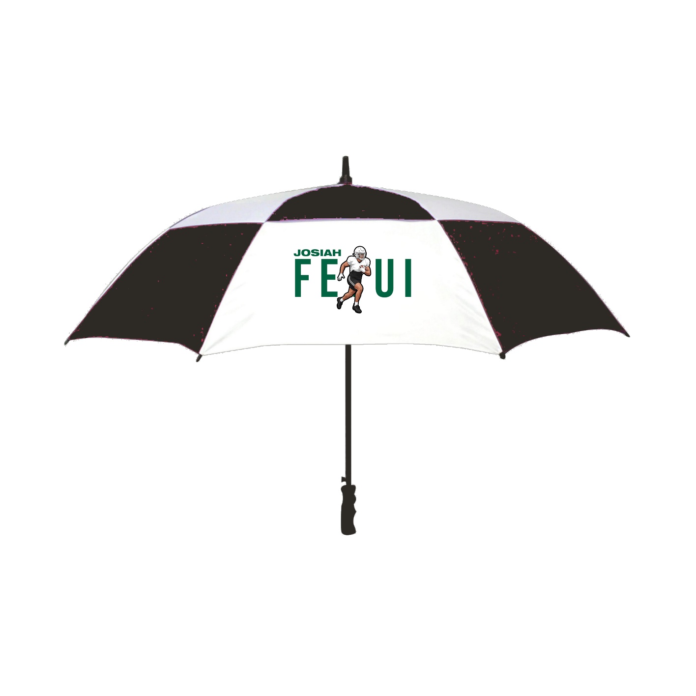 Golf Umbrella — Player Name in Black