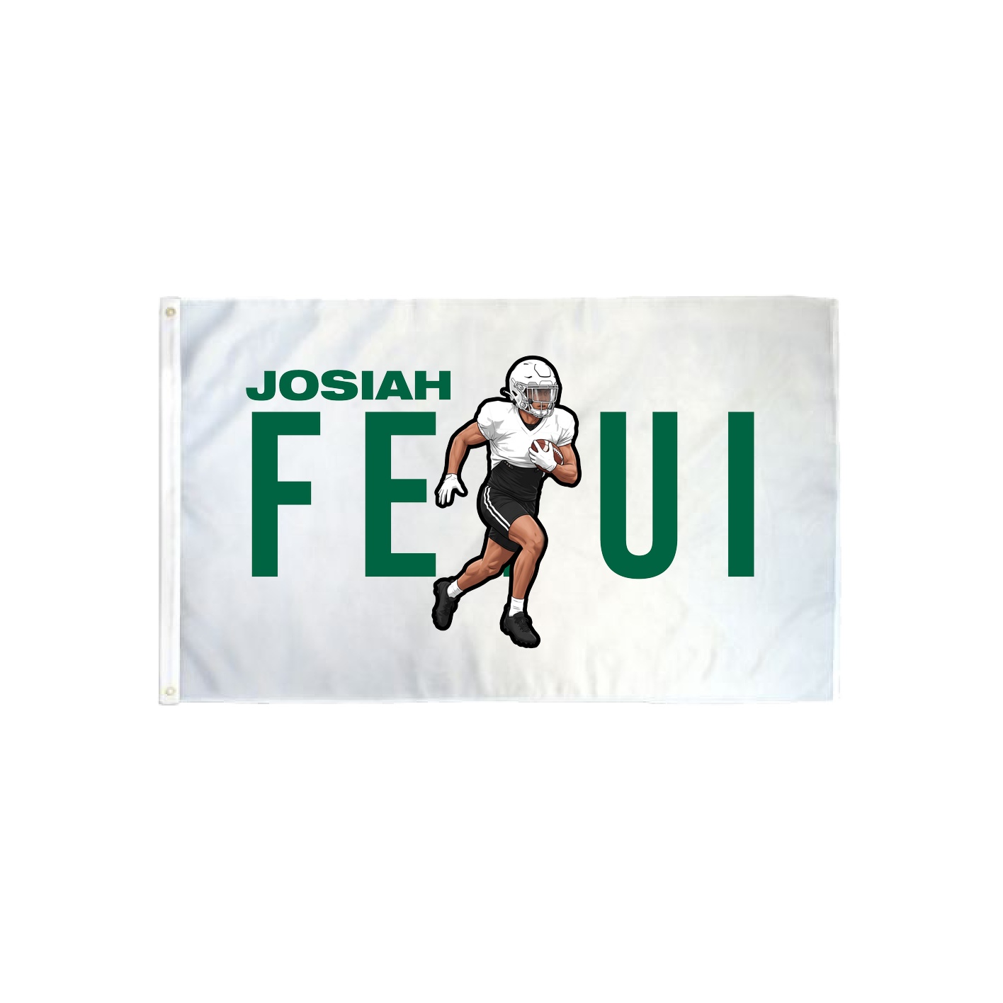 3x5 Flag — Player Name in Classic