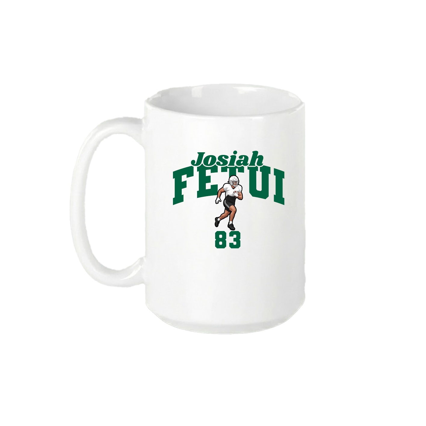 15oz Coffee Mug — Signature Arch in White