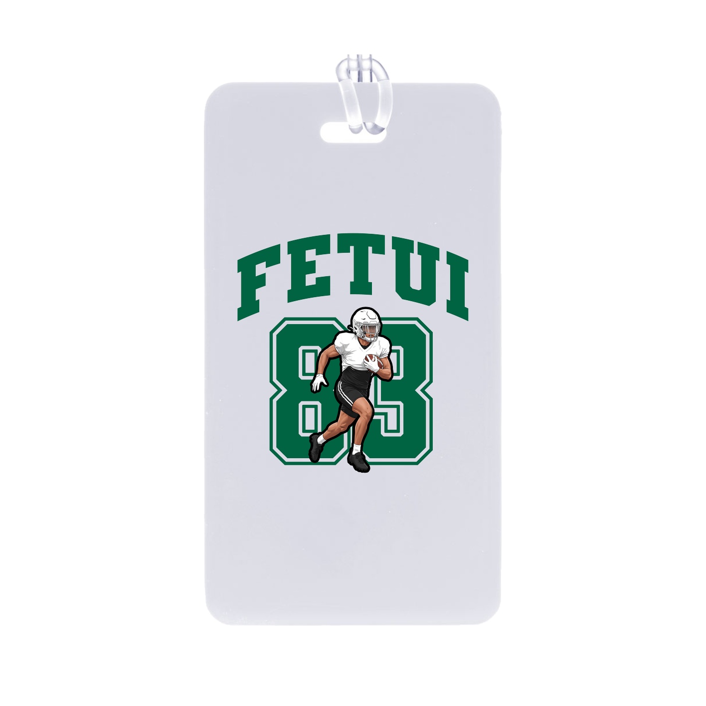 Bag Tag — Number in Classic
