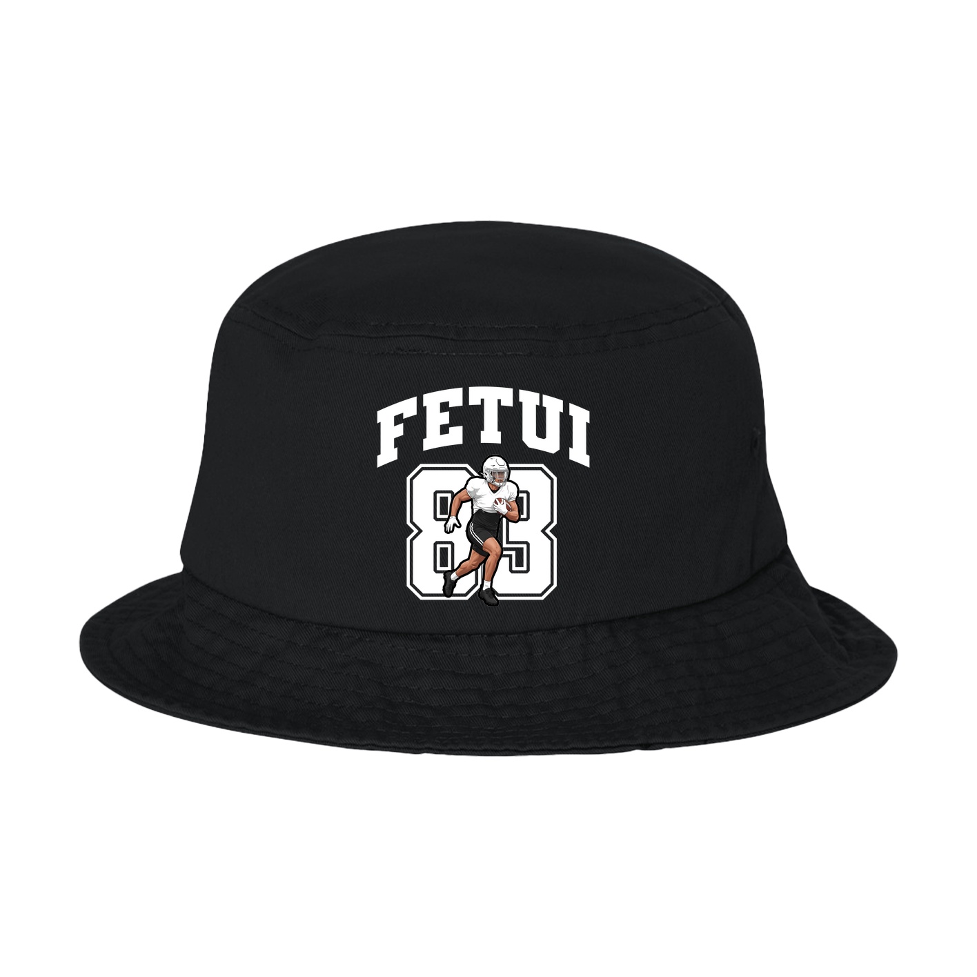 Bucket Cap — Number in Black