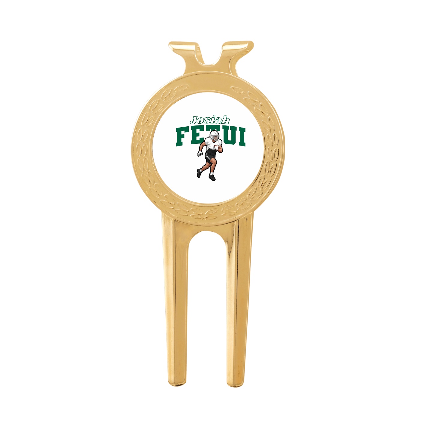 Divot Tool with Ball Marker — Name Arch in Classic