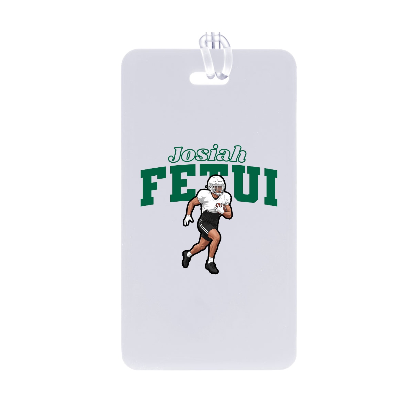 Bag Tag — Name Arch in Classic