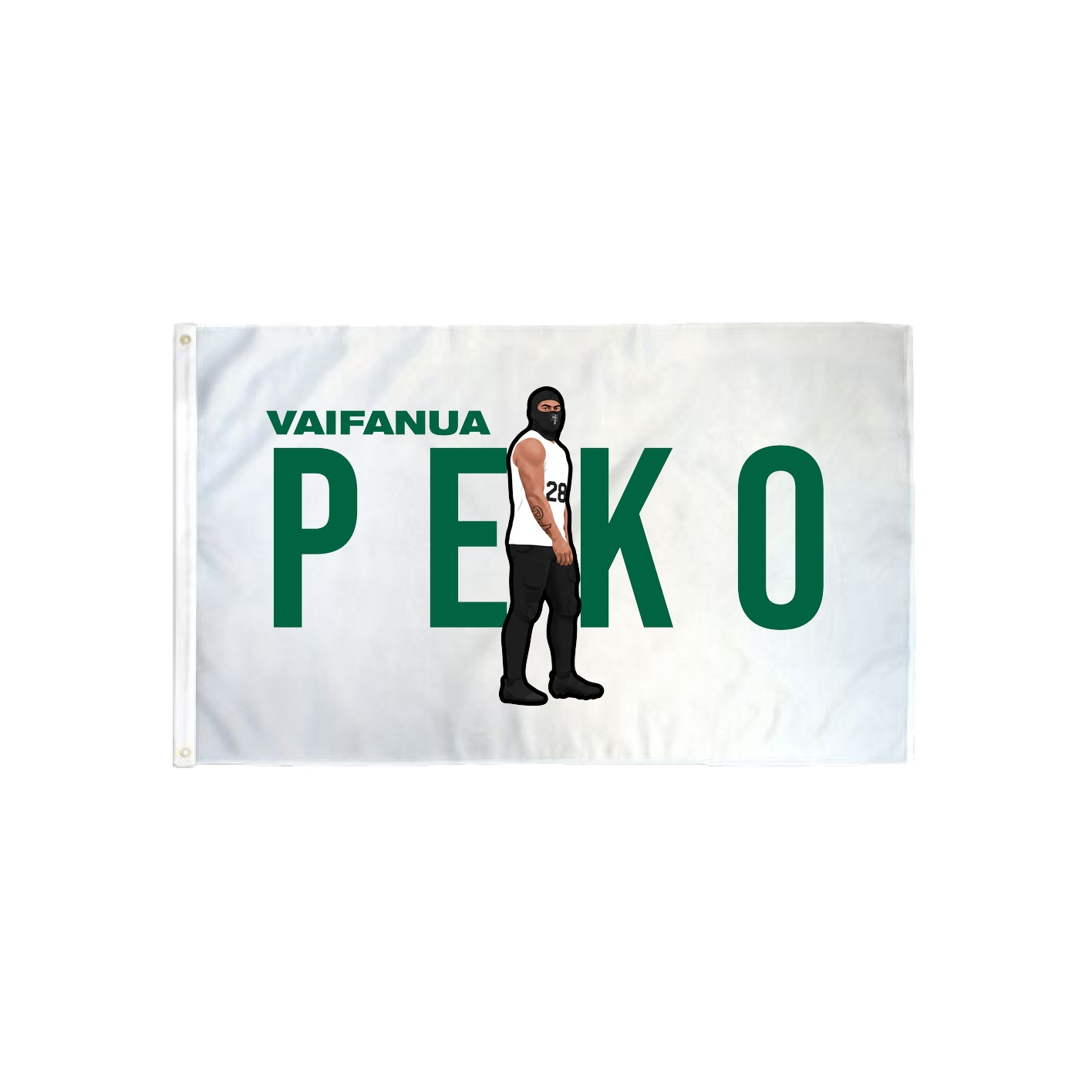 3x5 Flag — Player Name in Classic