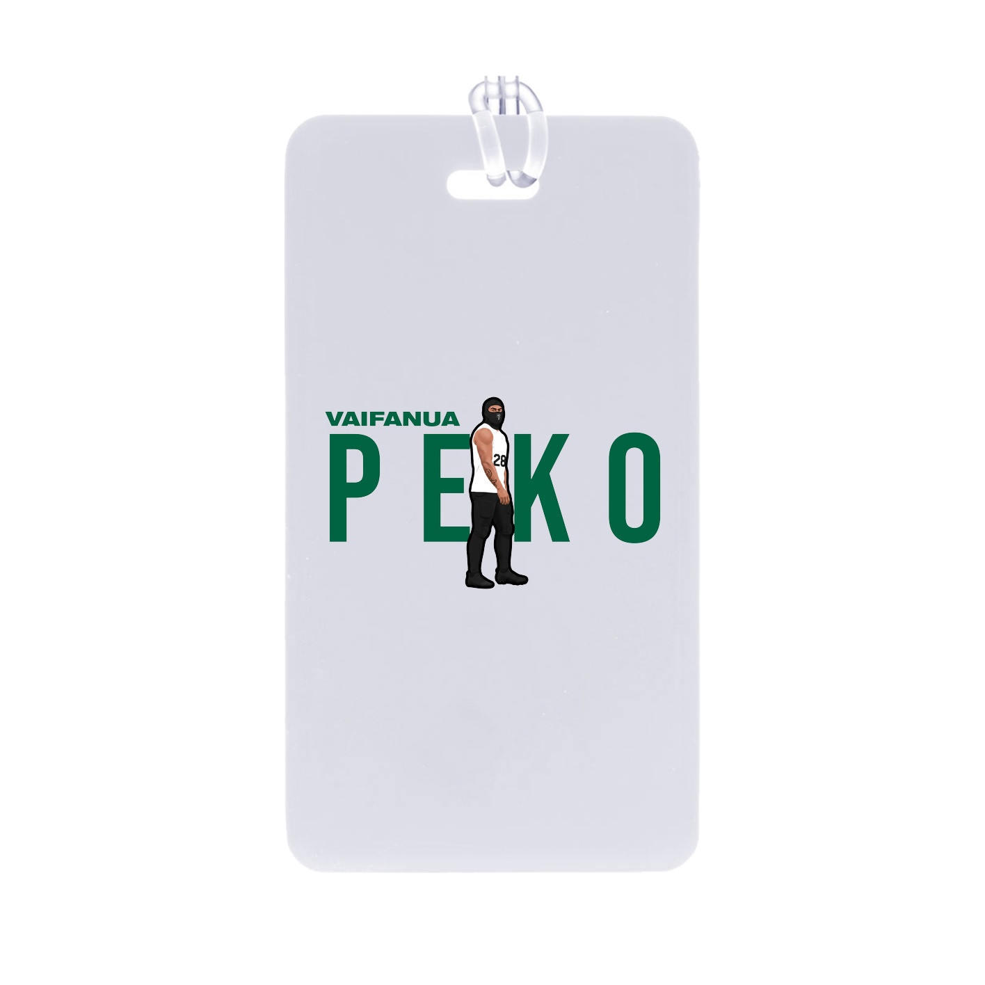 Bag Tag — Player Name in Classic