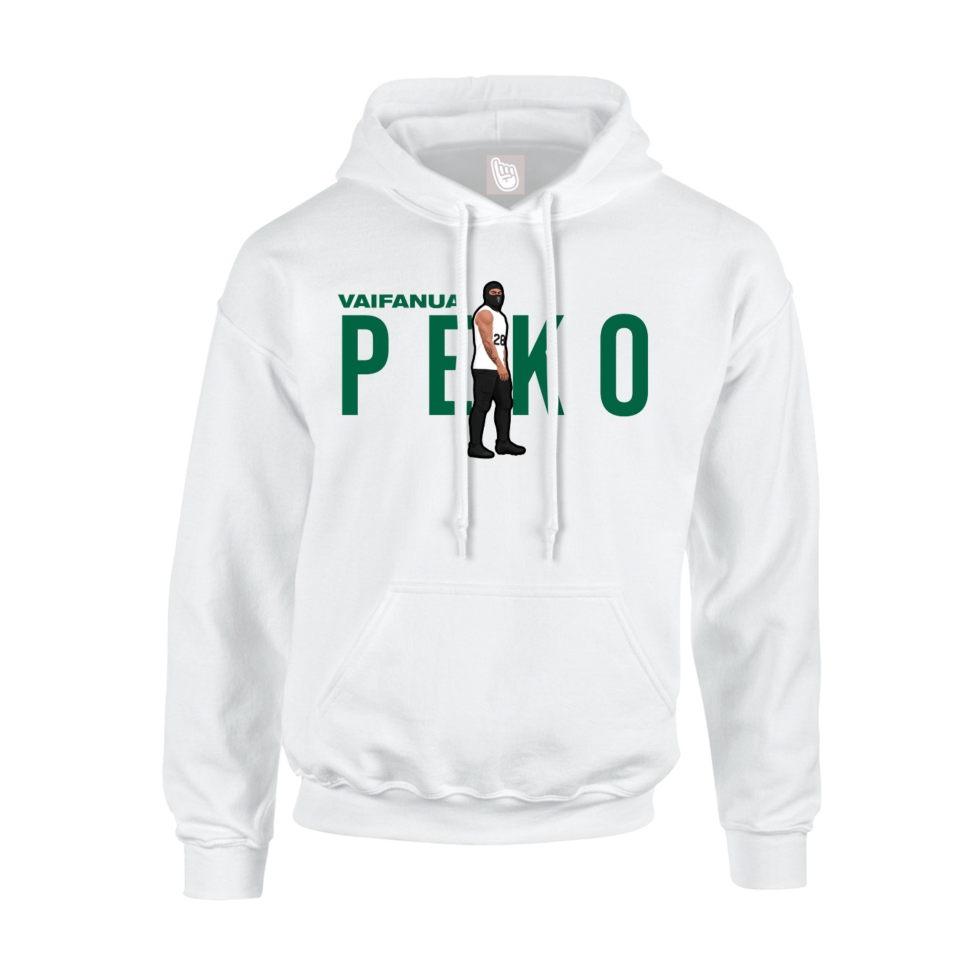 Hoodie — Player Name in White