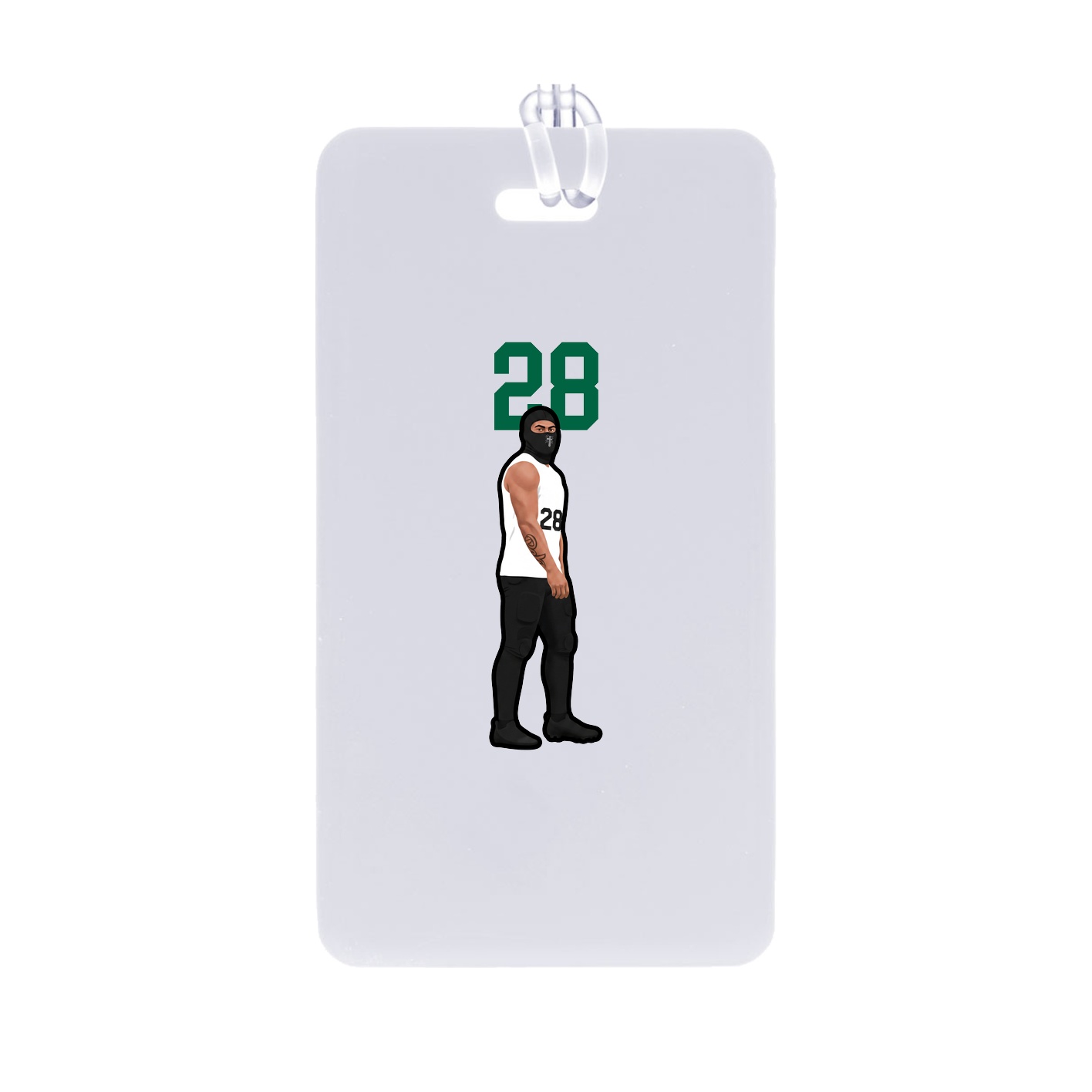Bag Tag — Number Top in Classic