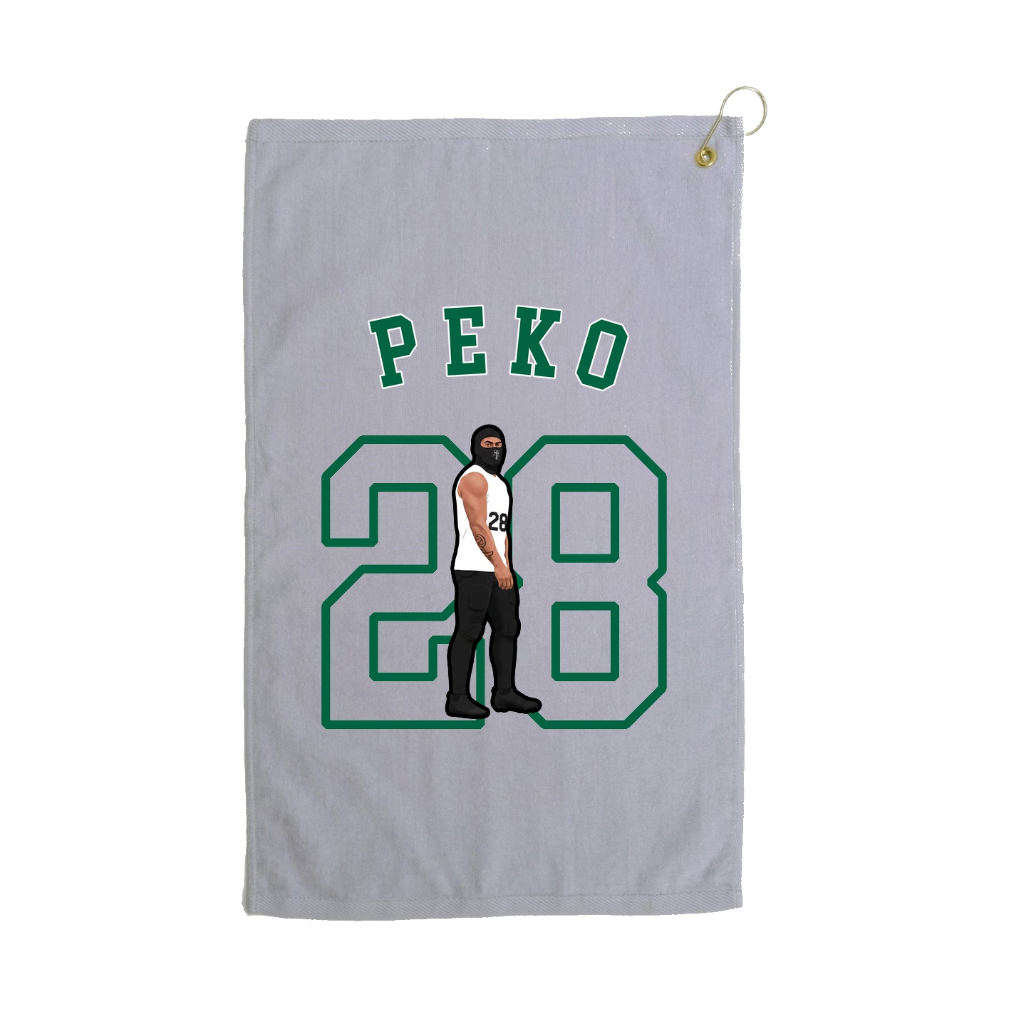 Golf Towel — Shirsey Arch in Grey