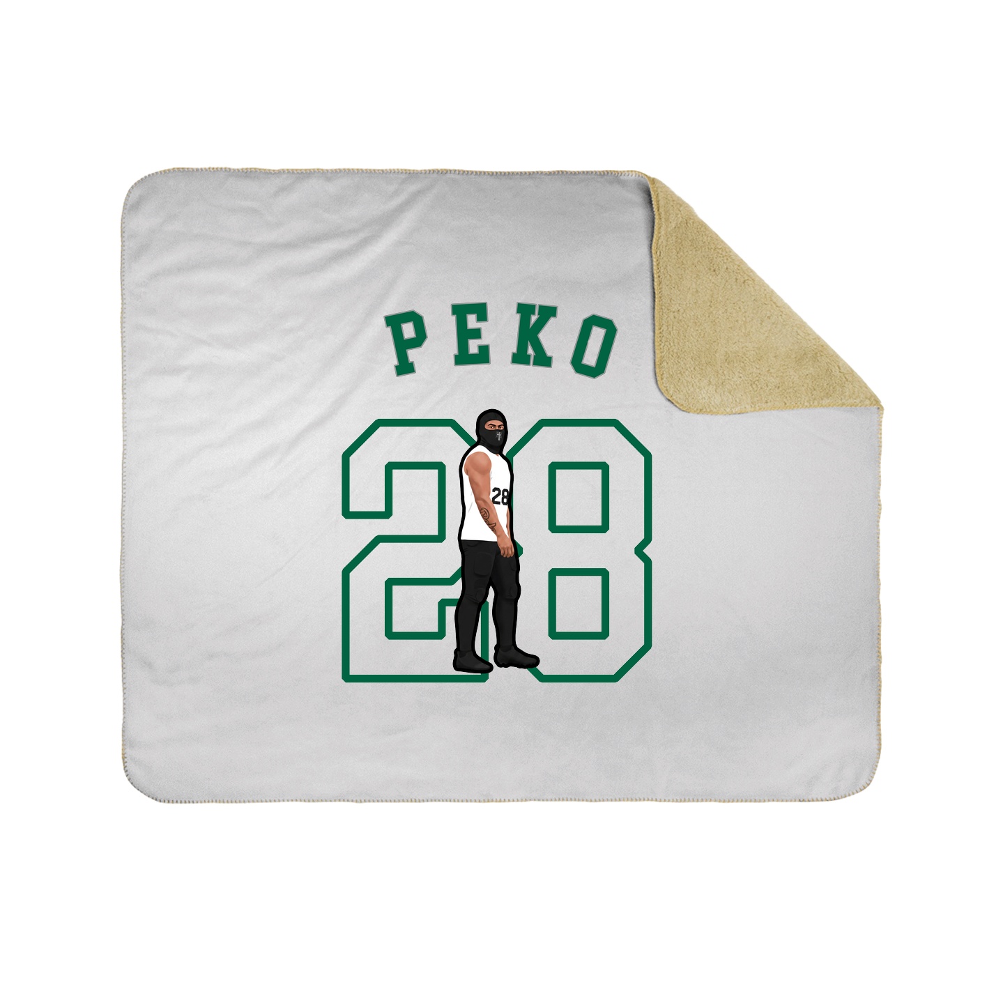 Throw Blanket — Shirsey Arch in White