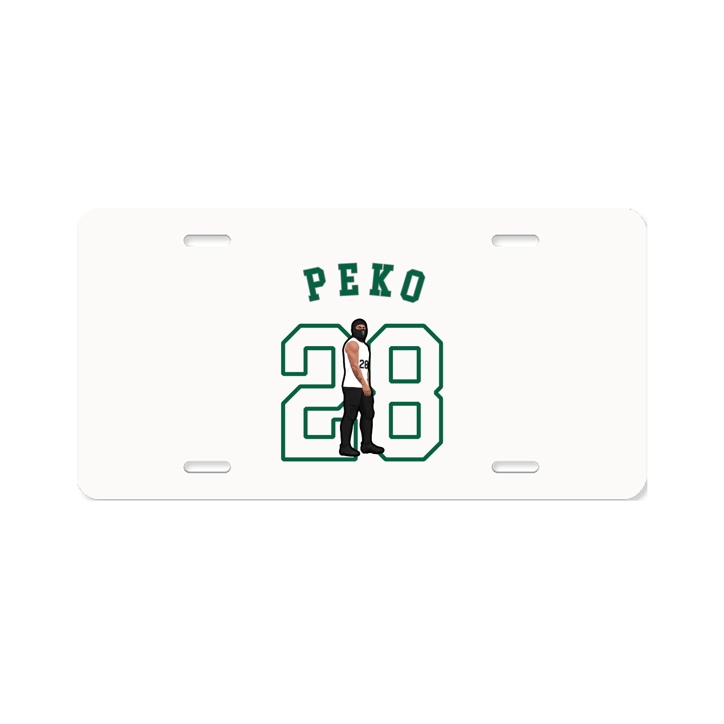 License Plate — Shirsey Arch in Classic