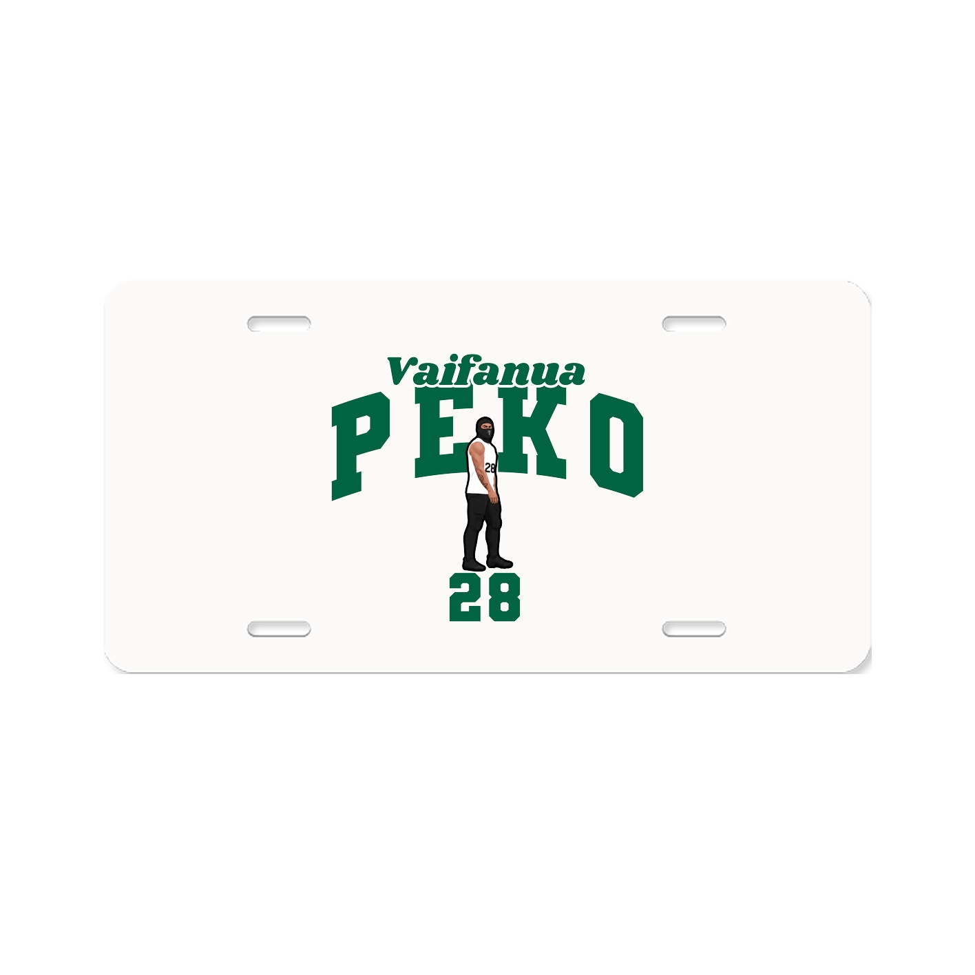 License Plate — Signature Arch in Classic