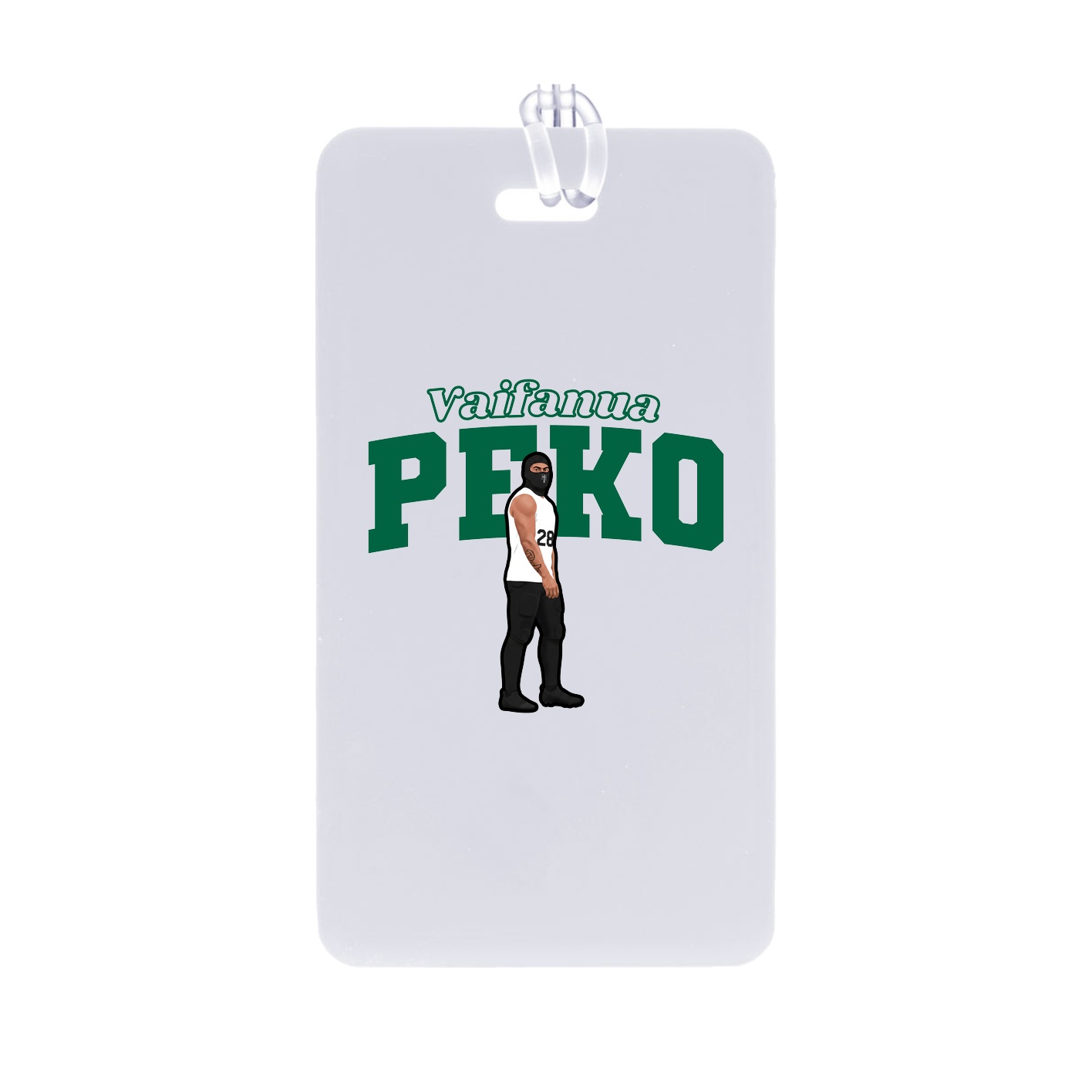 Bag Tag — Name Arch in Classic