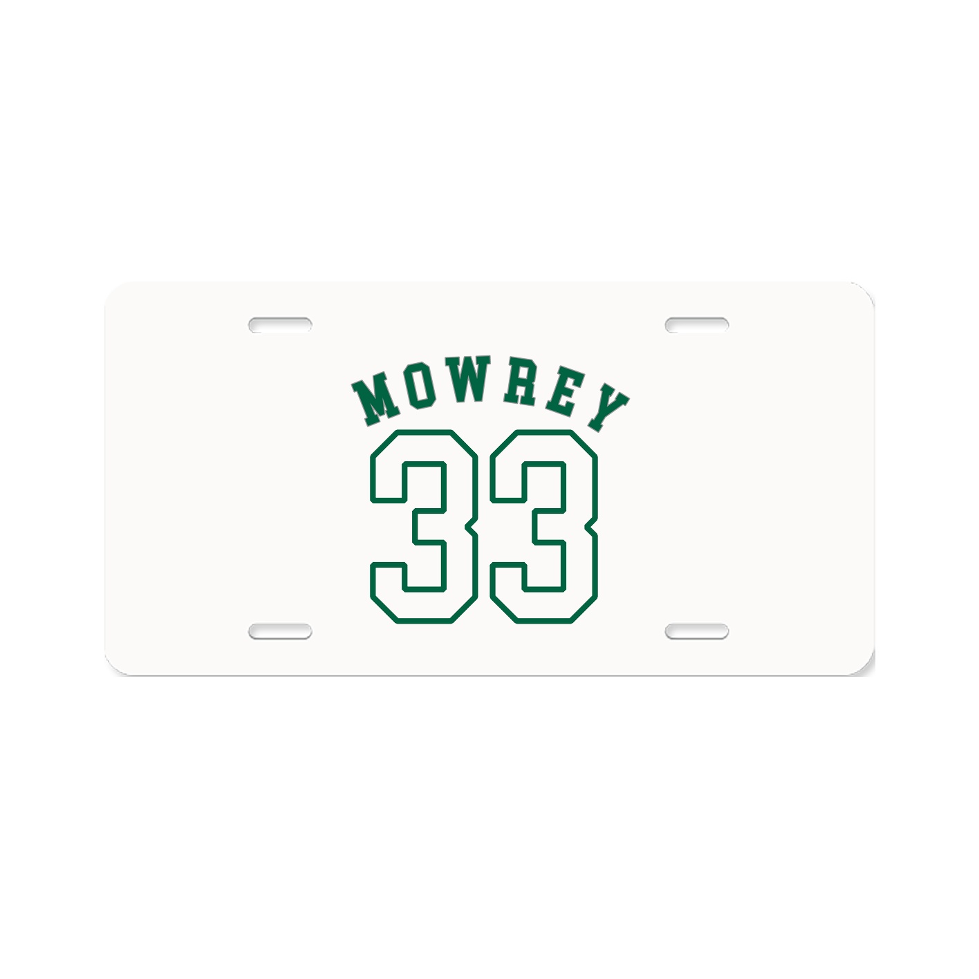 License Plate — Shirsey Arch in Classic