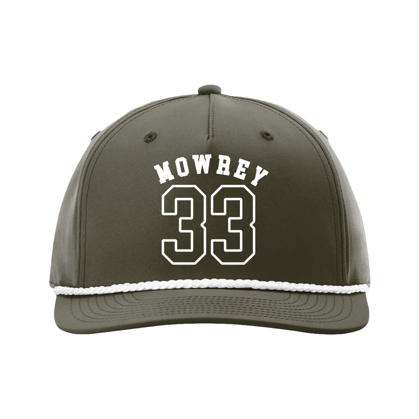 Five-Panel Classic Rope Cap — Shirsey Arch in Green