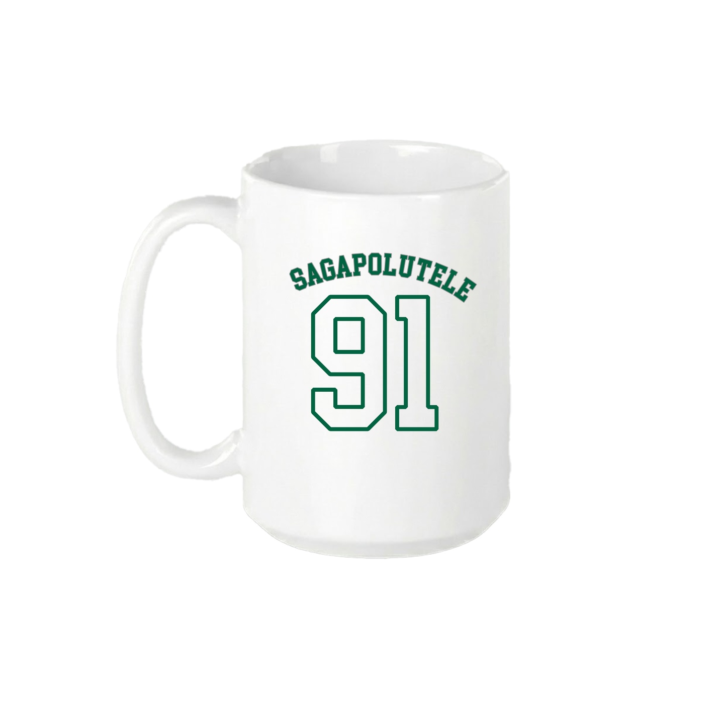 15oz Coffee Mug — Shirsey Arch in White