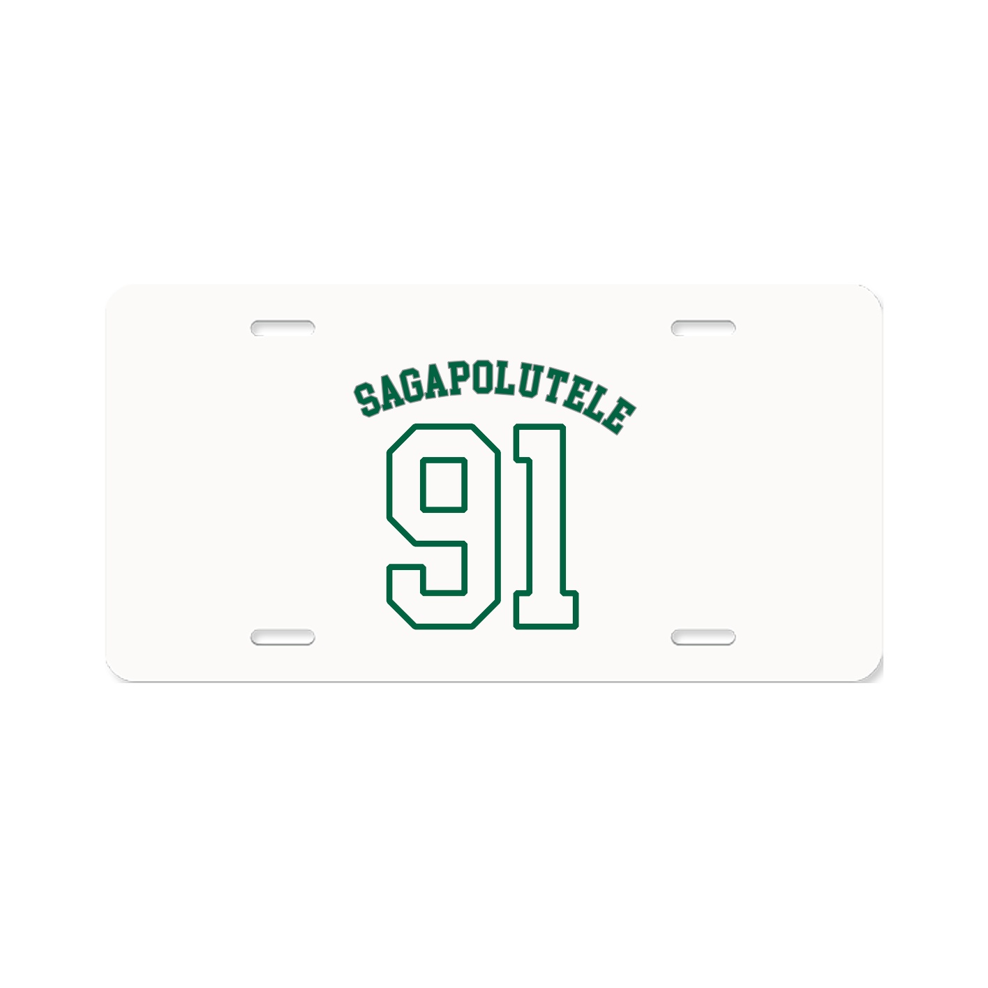 License Plate — Shirsey Arch in Classic