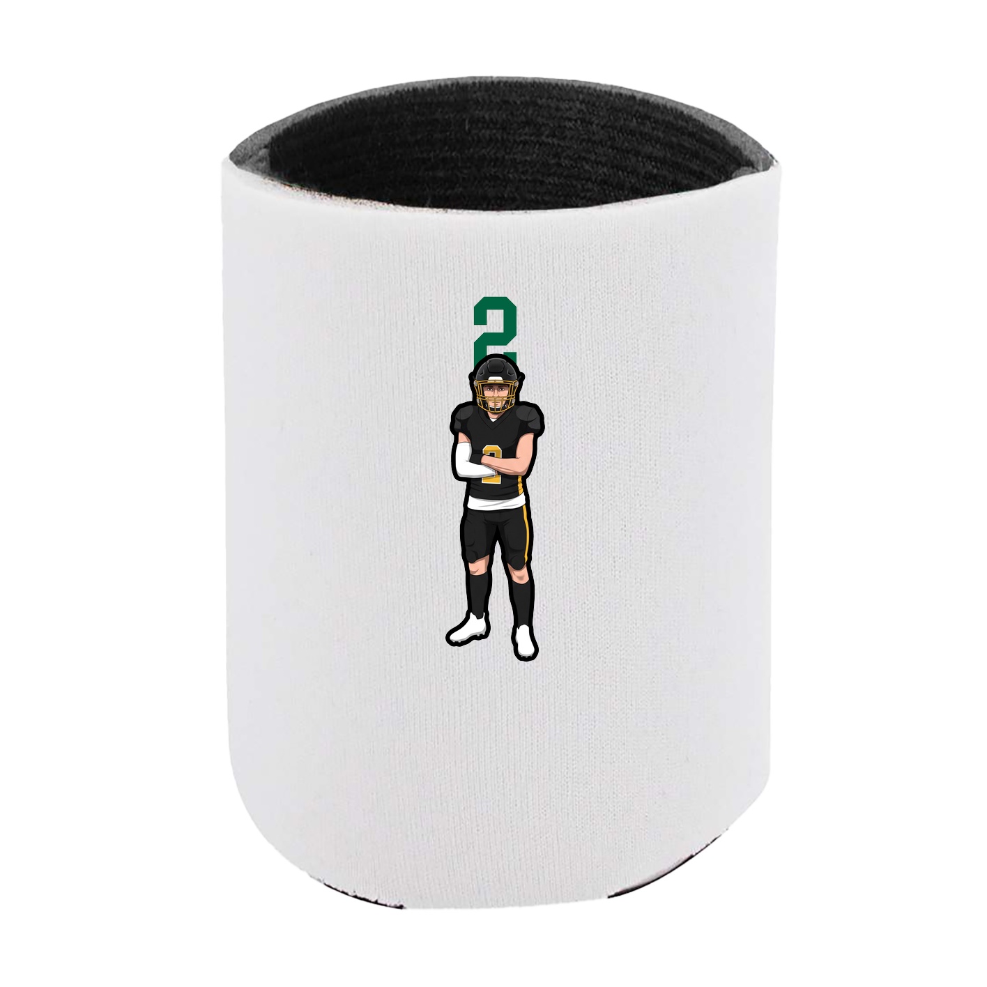 Can Holder — Number Top in White