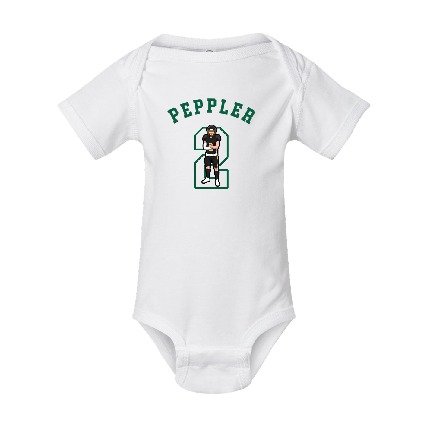 Baby Onesie — Shirsey Arch in White