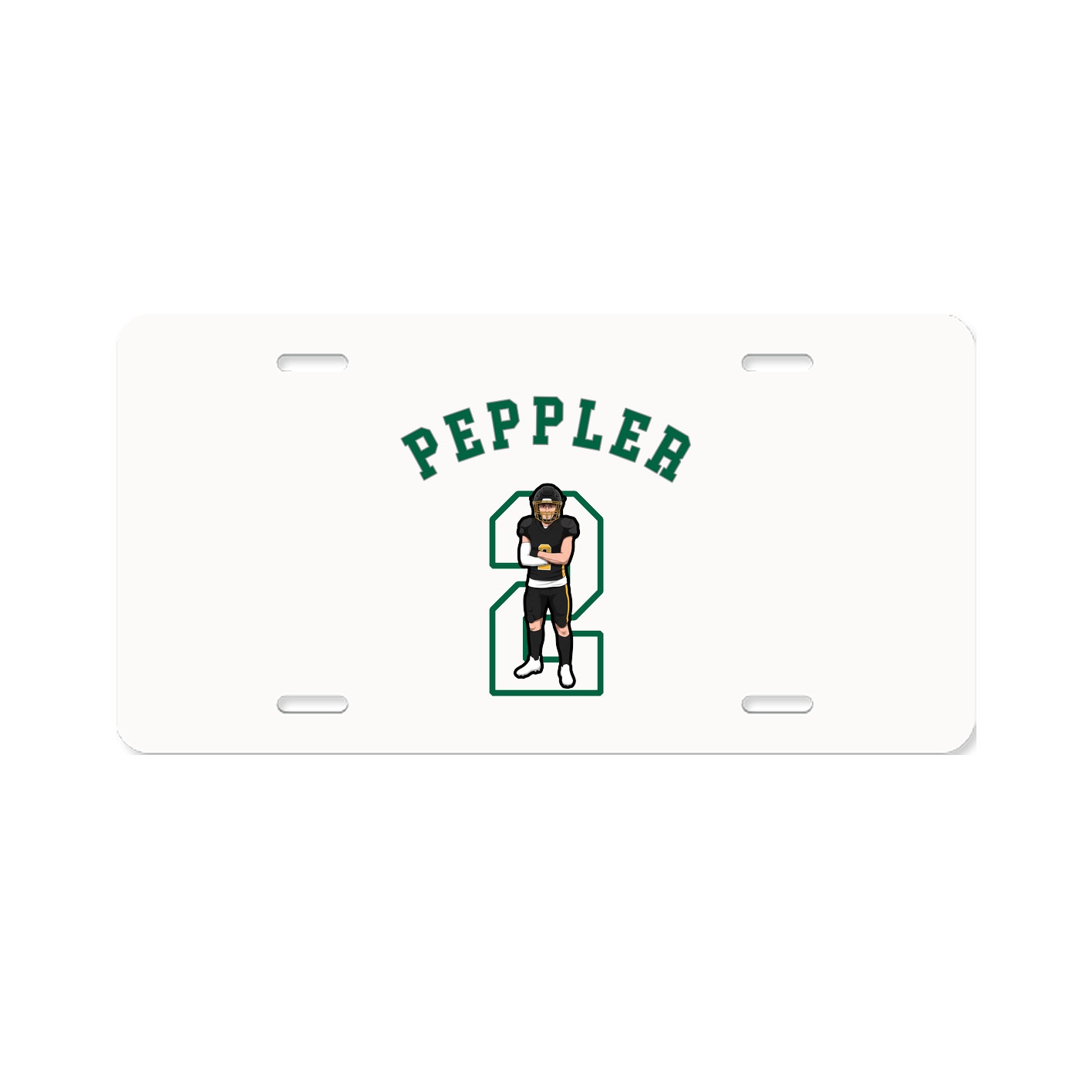 License Plate — Shirsey Arch in Classic