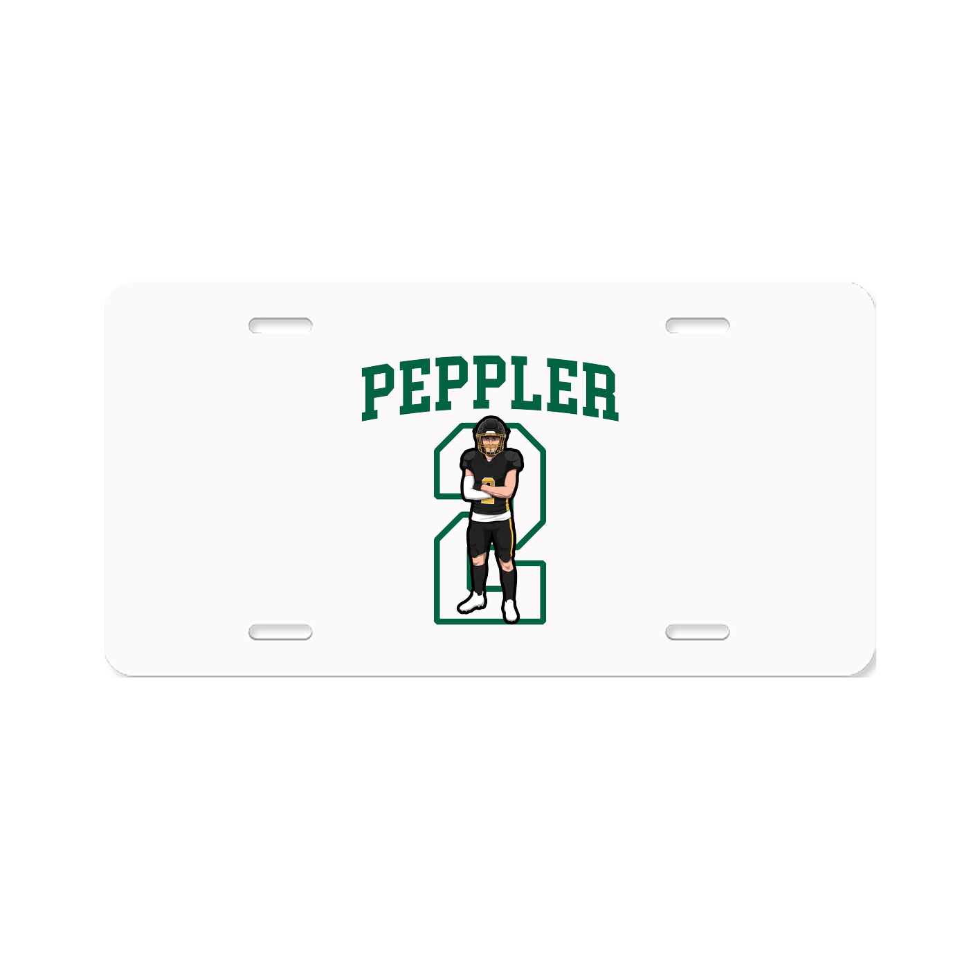 License Plate — Shirsey in Classic