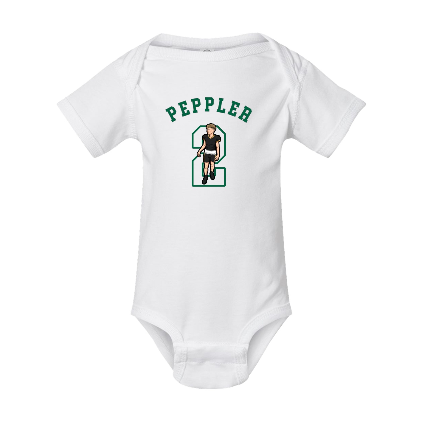 Baby Onesie — Shirsey Arch in White