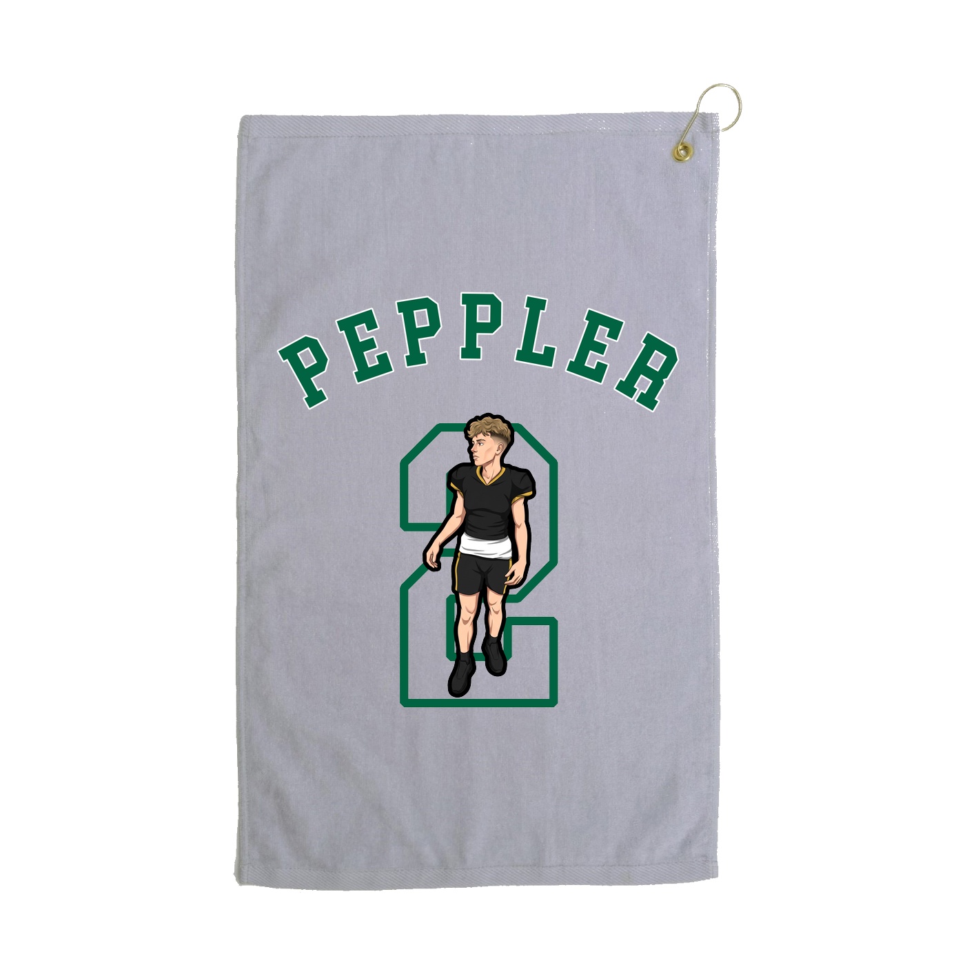 Golf Towel — Shirsey Arch in Grey