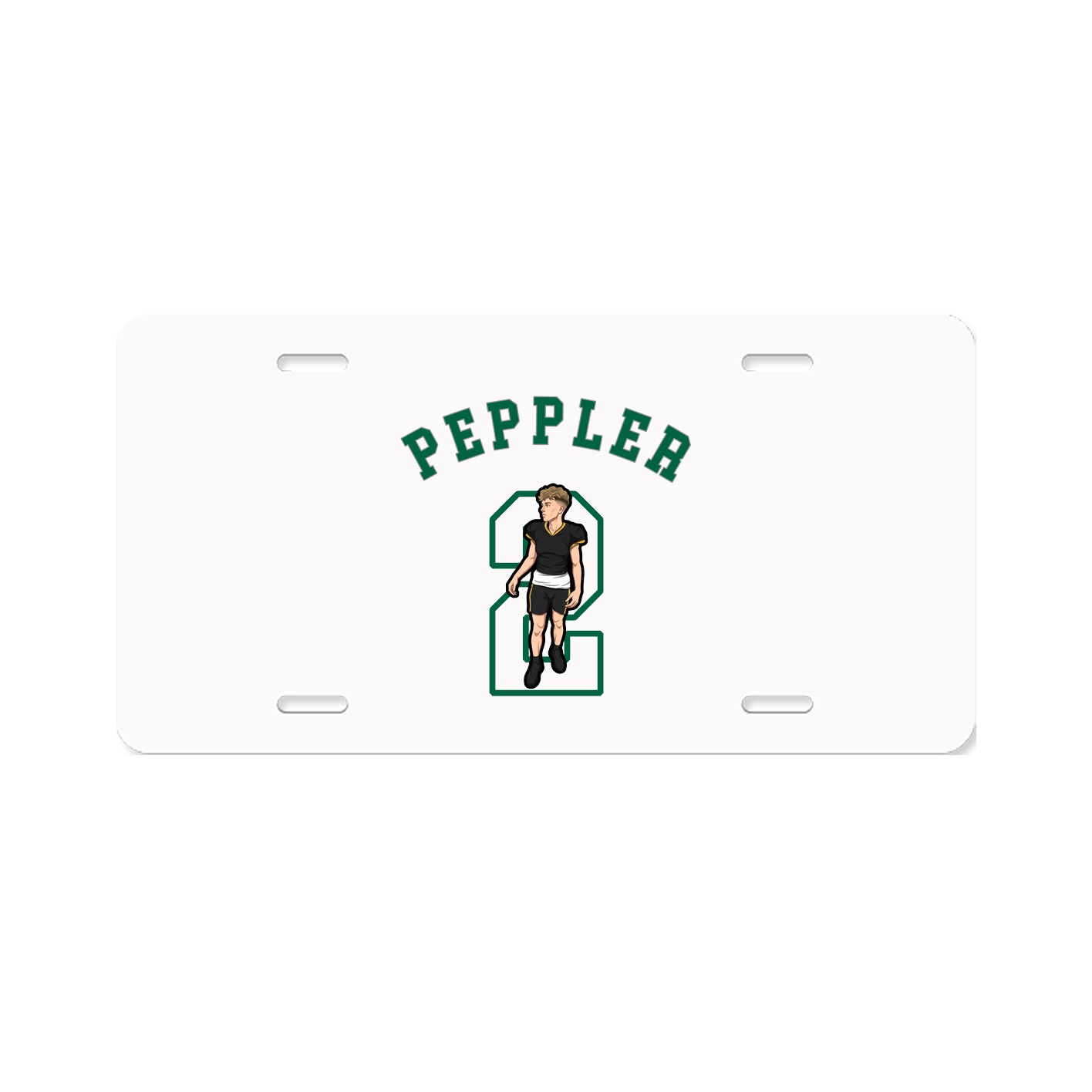 License Plate — Shirsey Arch in Classic