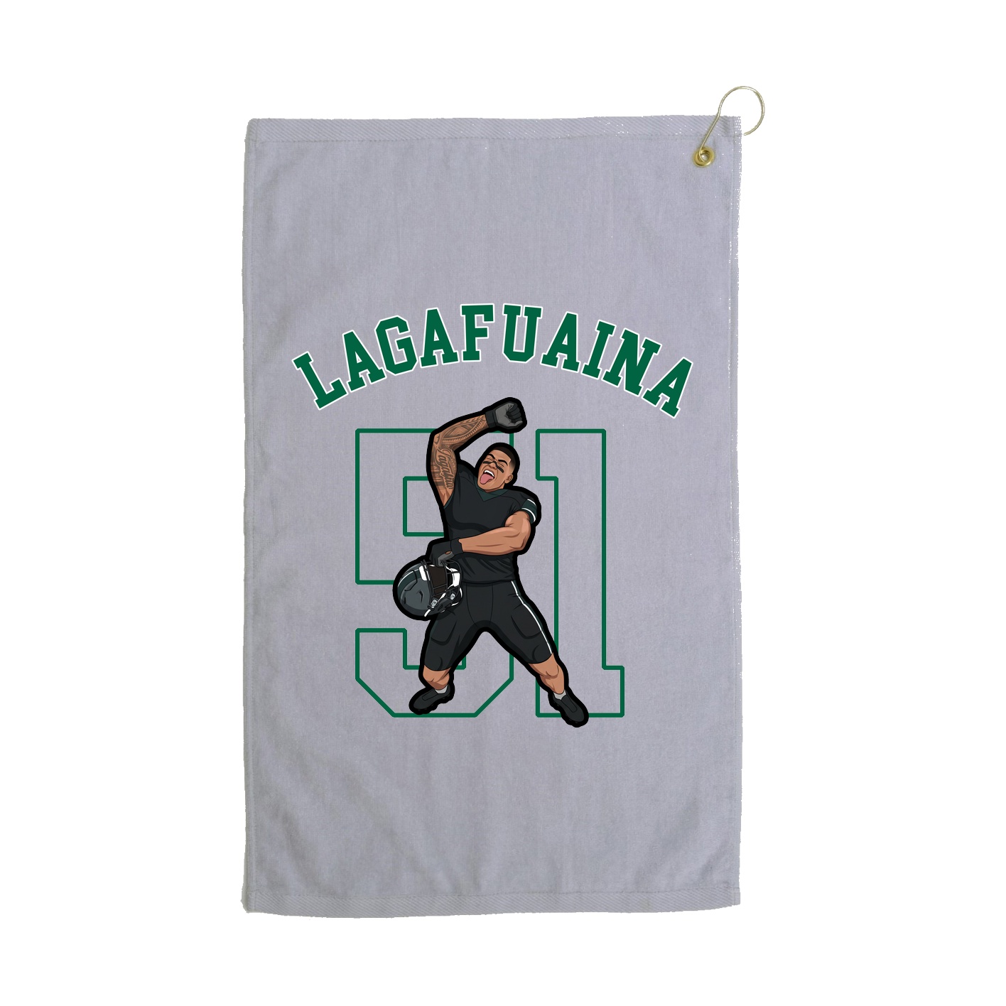 Golf Towel — Shirsey Arch in Grey