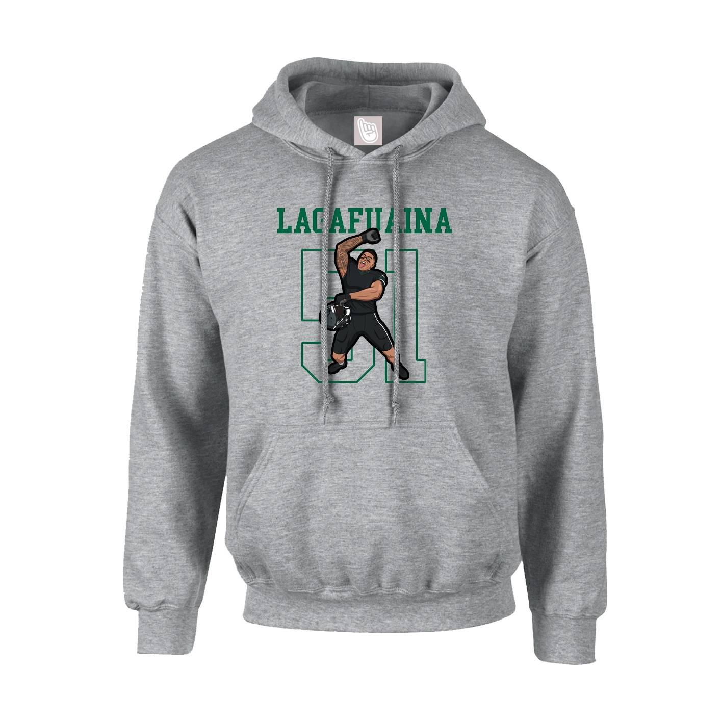 Hoodie — Shirsey in Grey