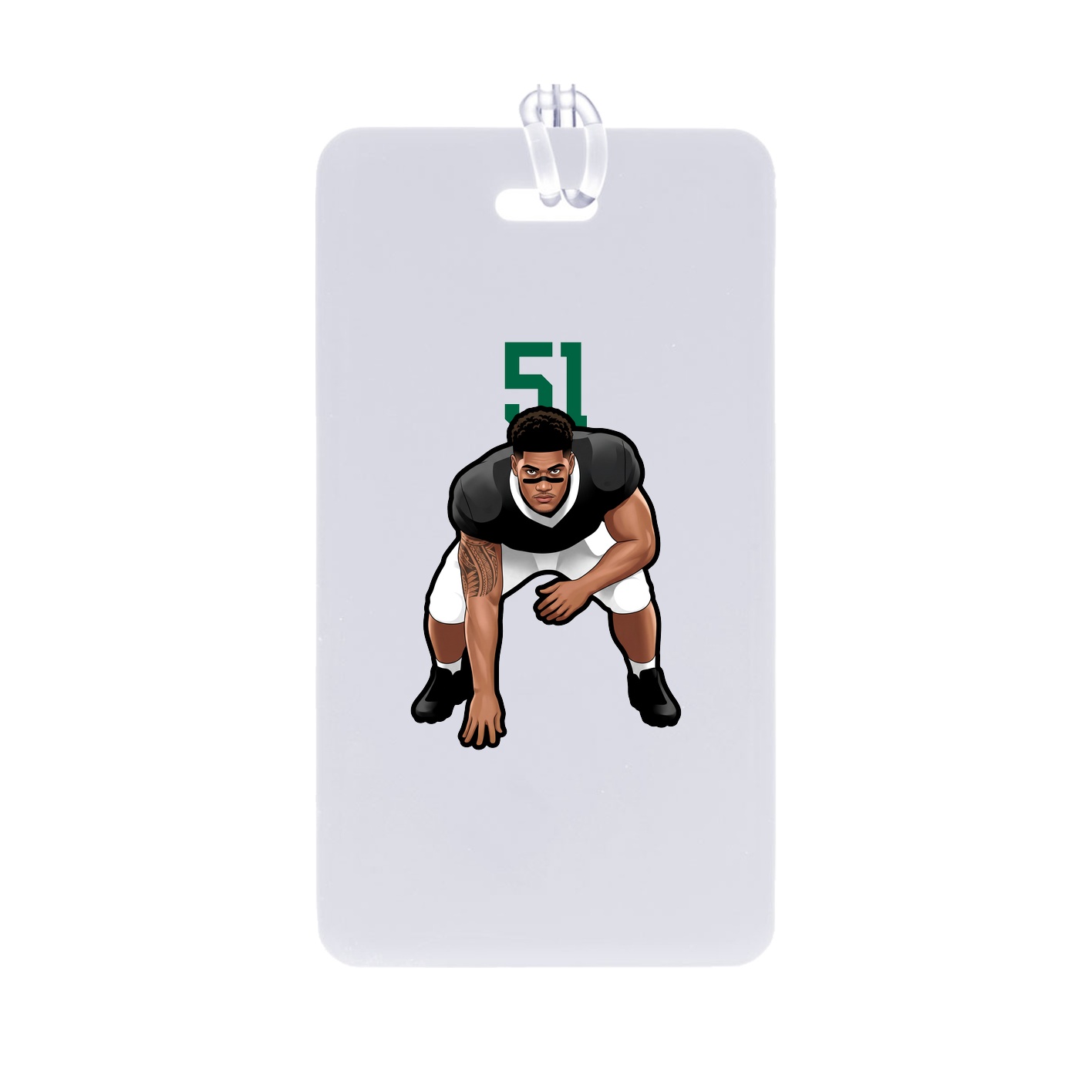 Bag Tag — Number Top in Classic