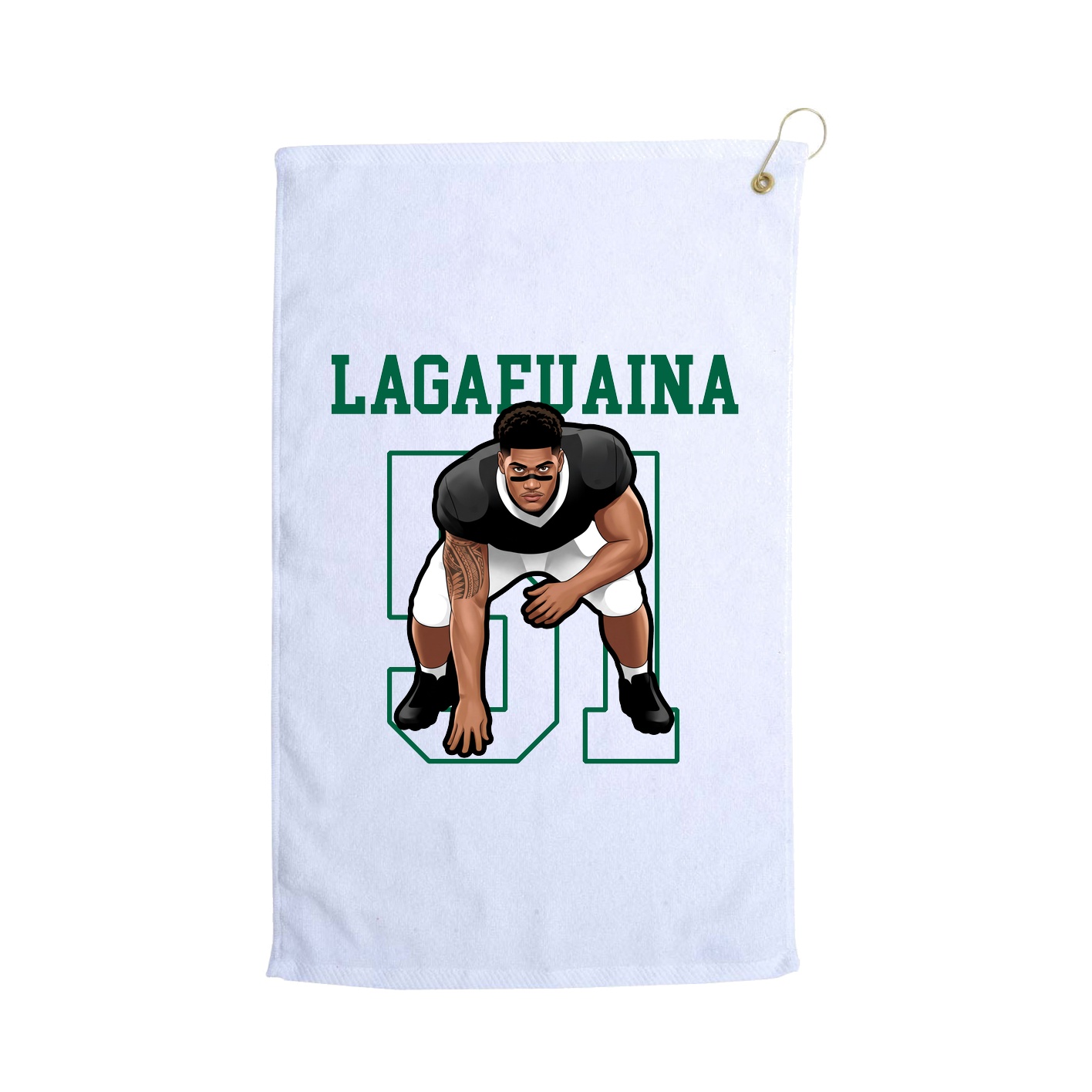 Golf Towel — Shirsey in White