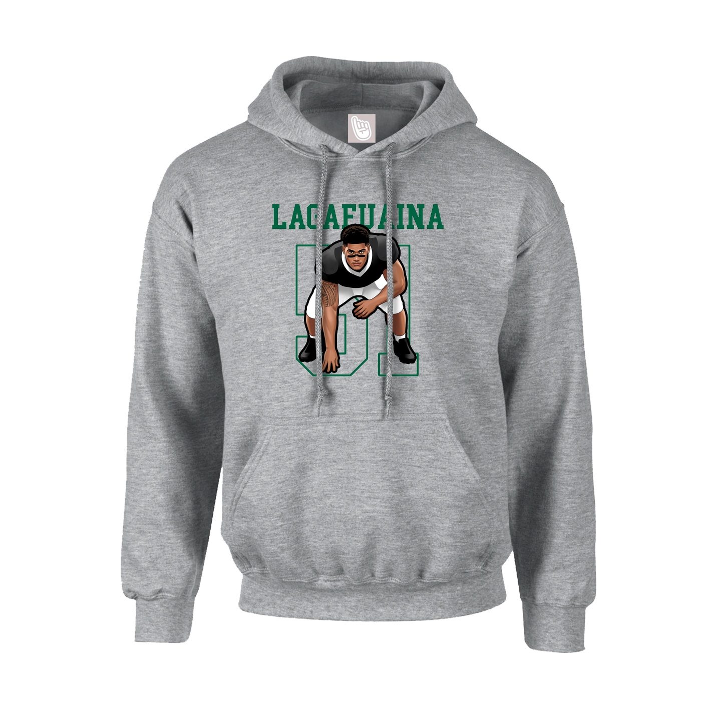Hoodie — Shirsey in Grey