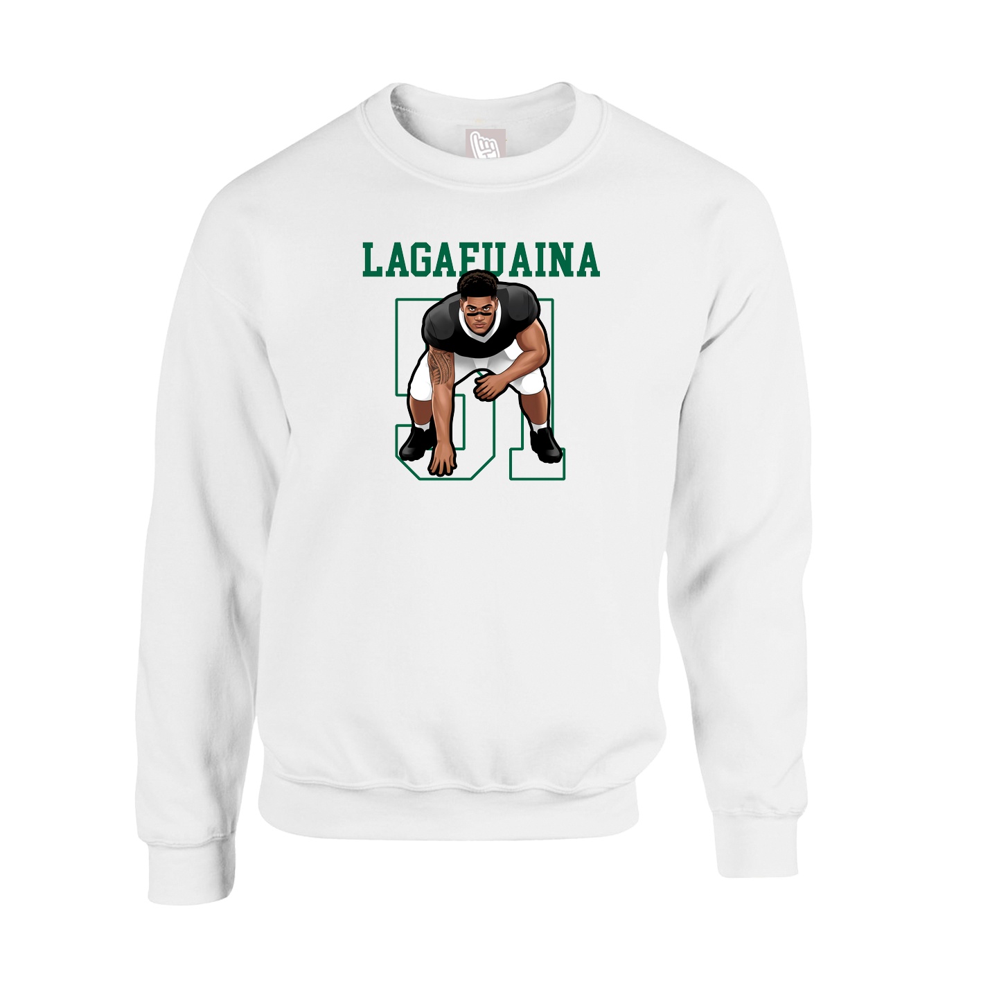 Fleece Crew — Shirsey in White