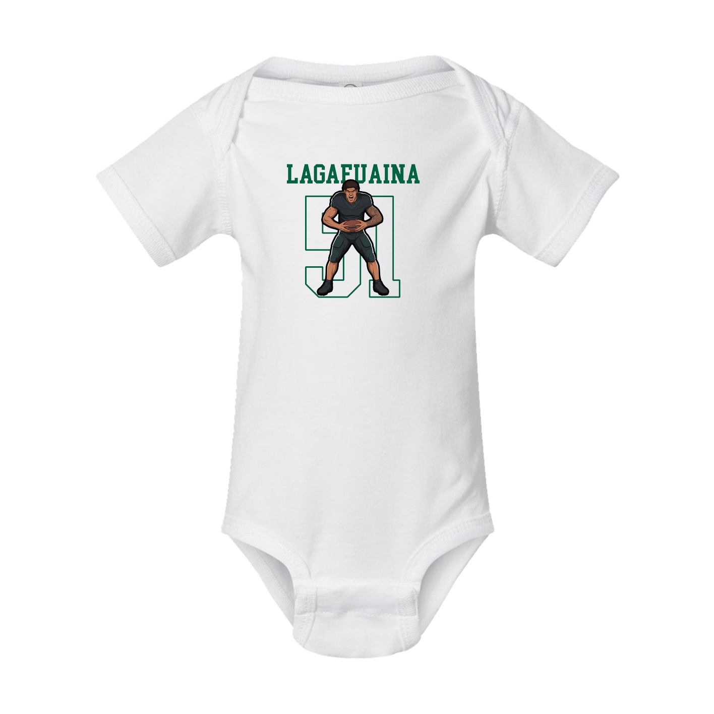 Baby Onesie — Shirsey in White