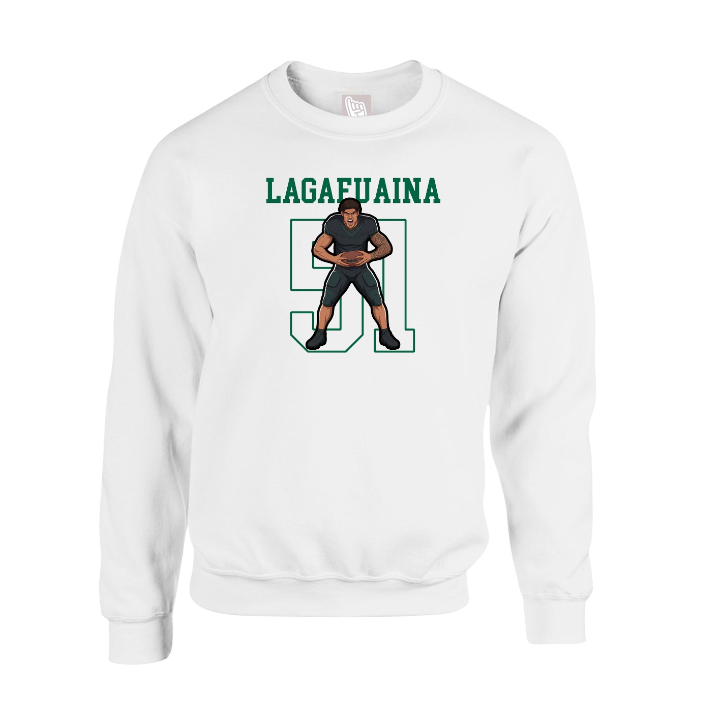 Fleece Crew — Shirsey in White