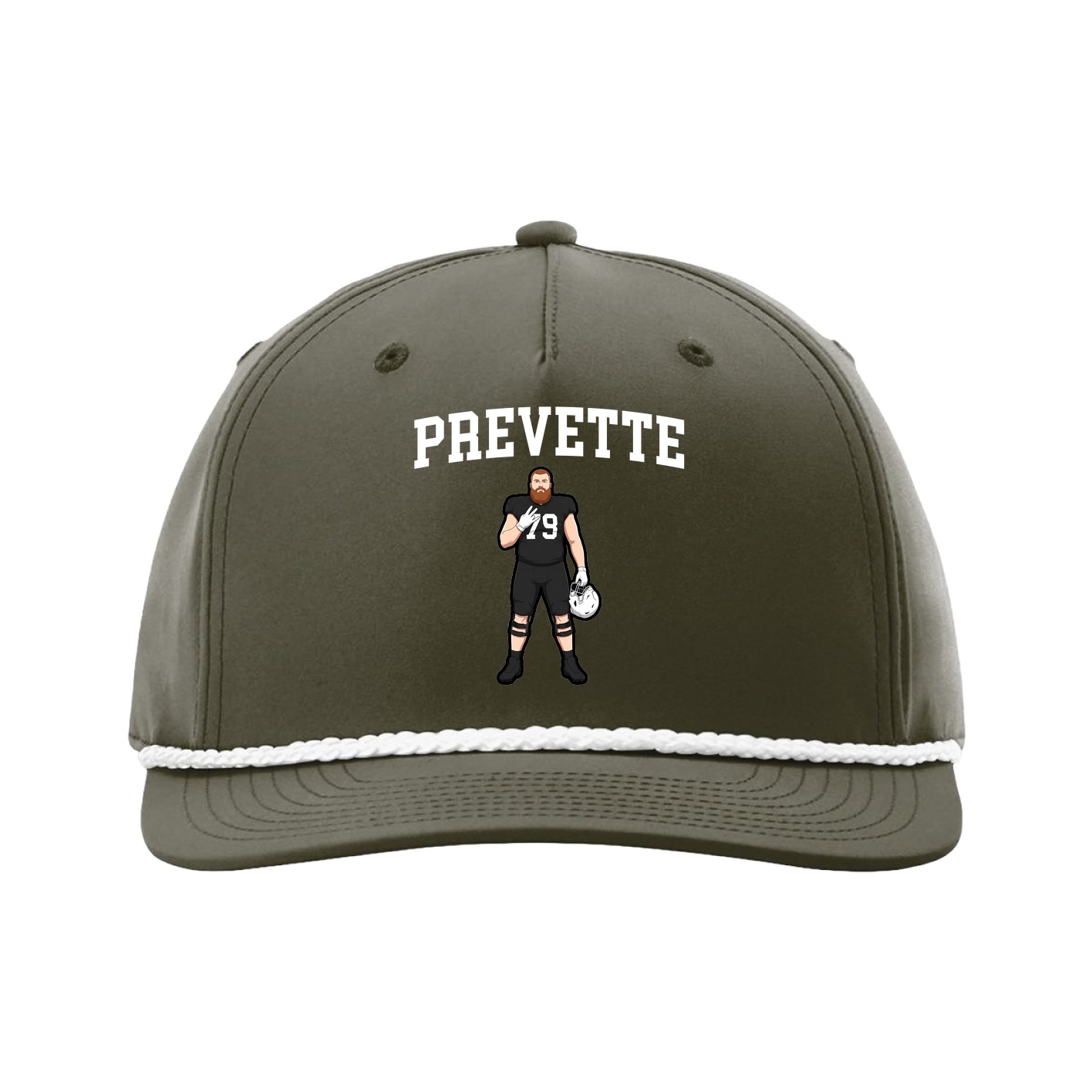 Five-Panel Classic Rope Cap — Shirsey in Green