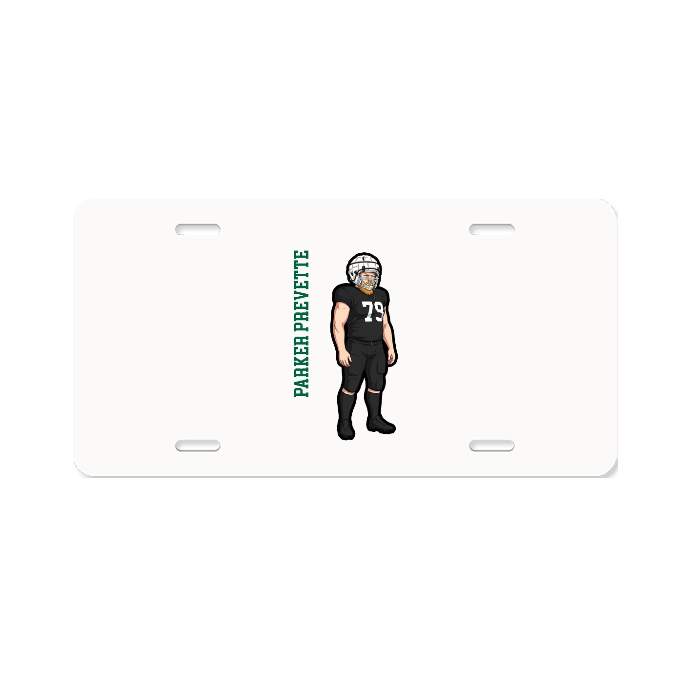Aluminum License Plate