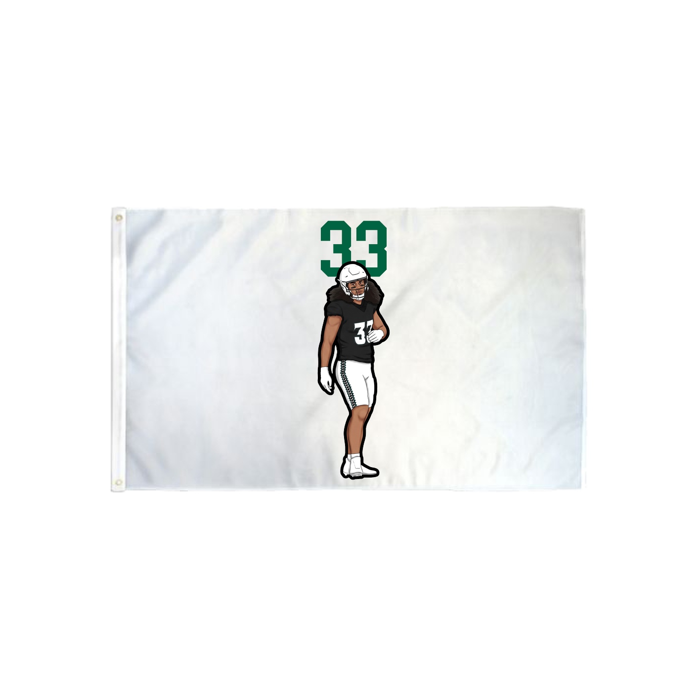 3x5 Flag — Number Top in Classic