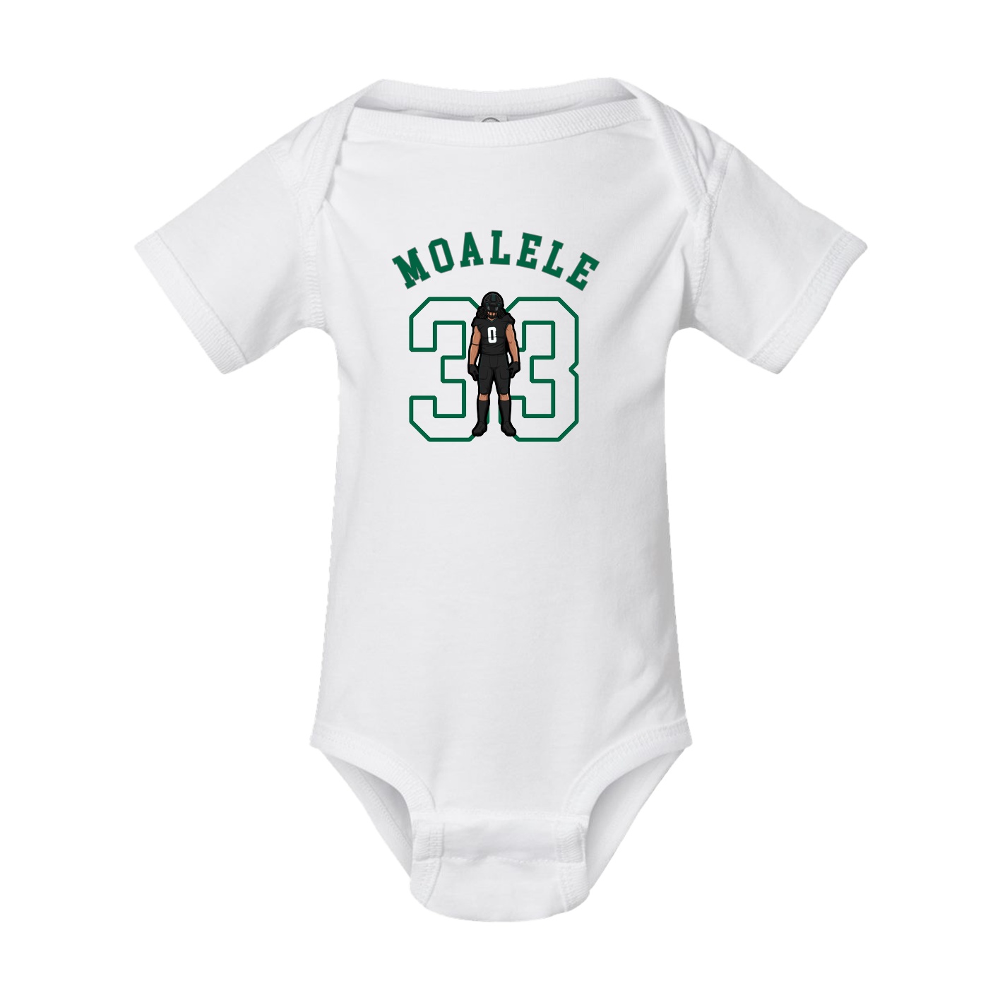 Baby Onesie — Shirsey Arch in White