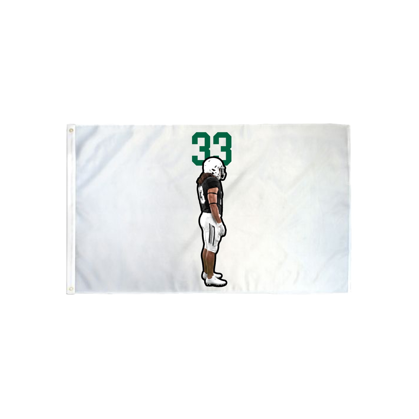 3x5 Flag — Number Top in Classic