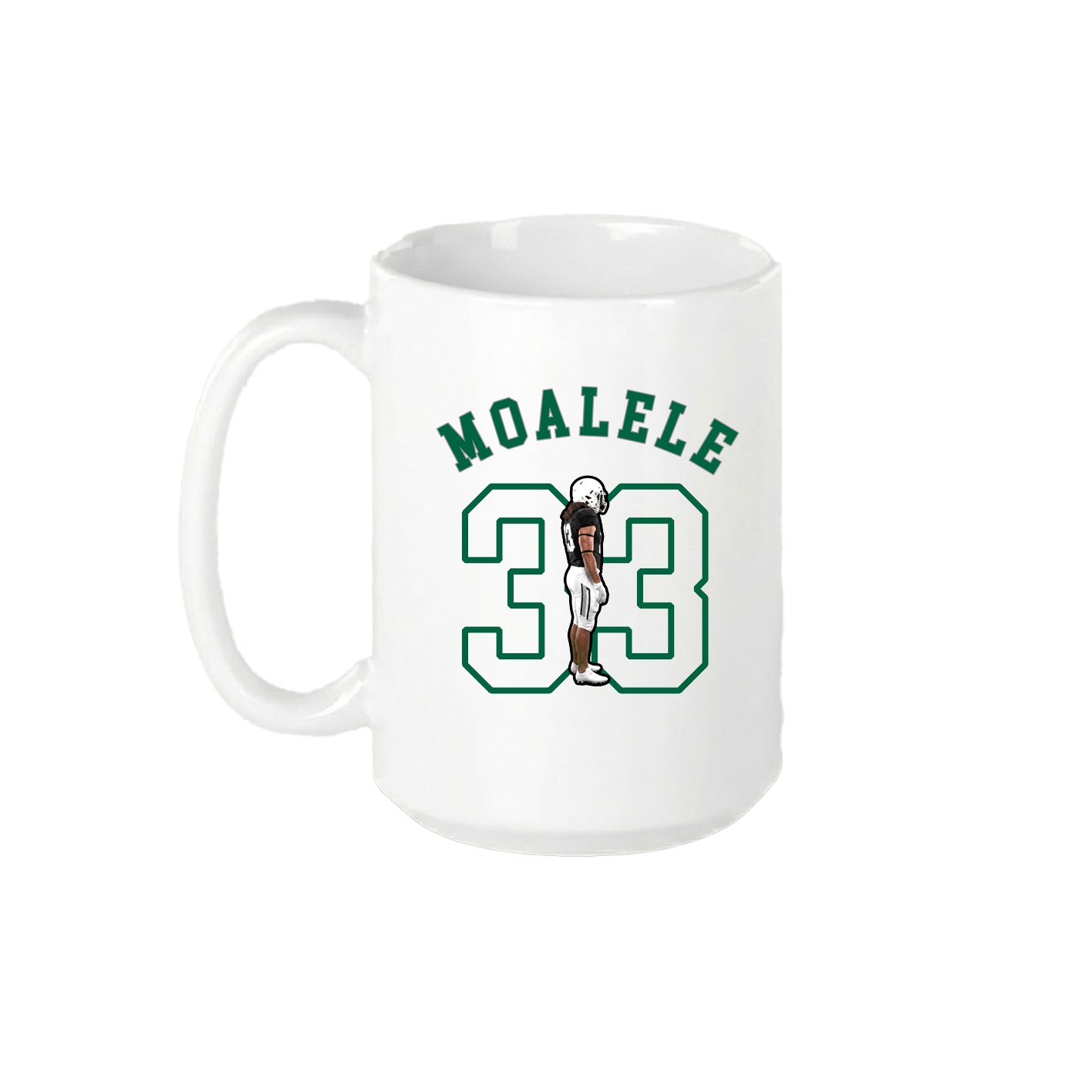 15oz Coffee Mug — Shirsey Arch in White