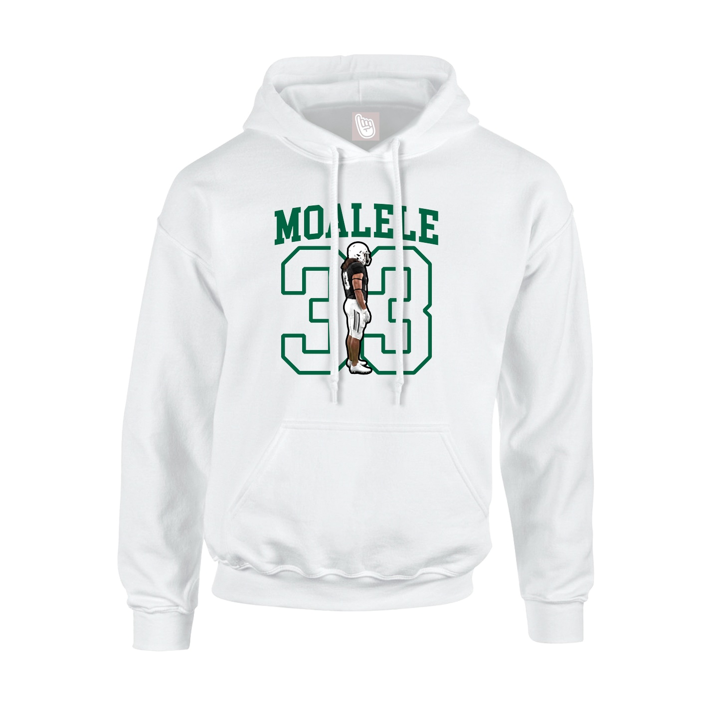 Hoodie — Shirsey in White