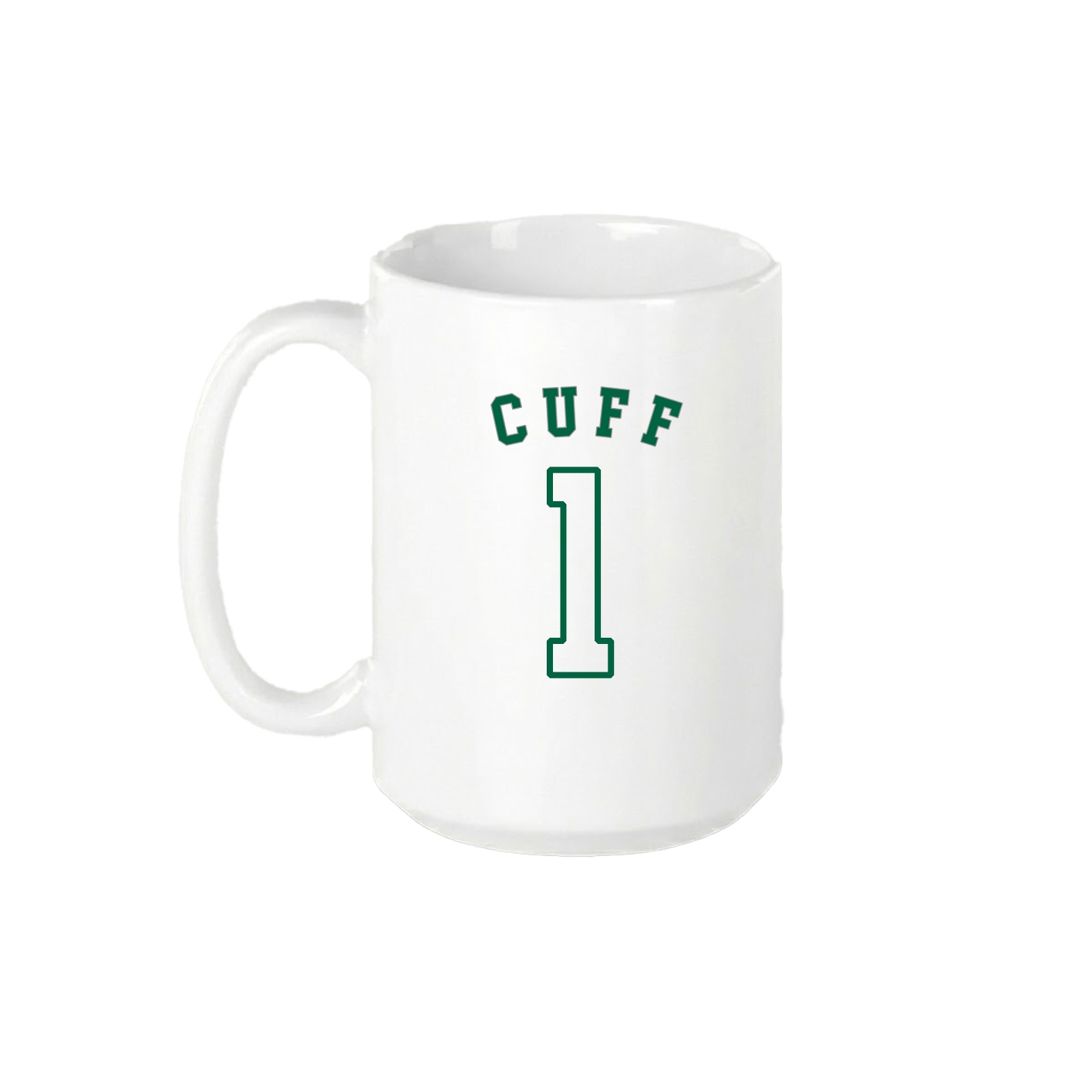 15oz Coffee Mug — Shirsey Arch in White