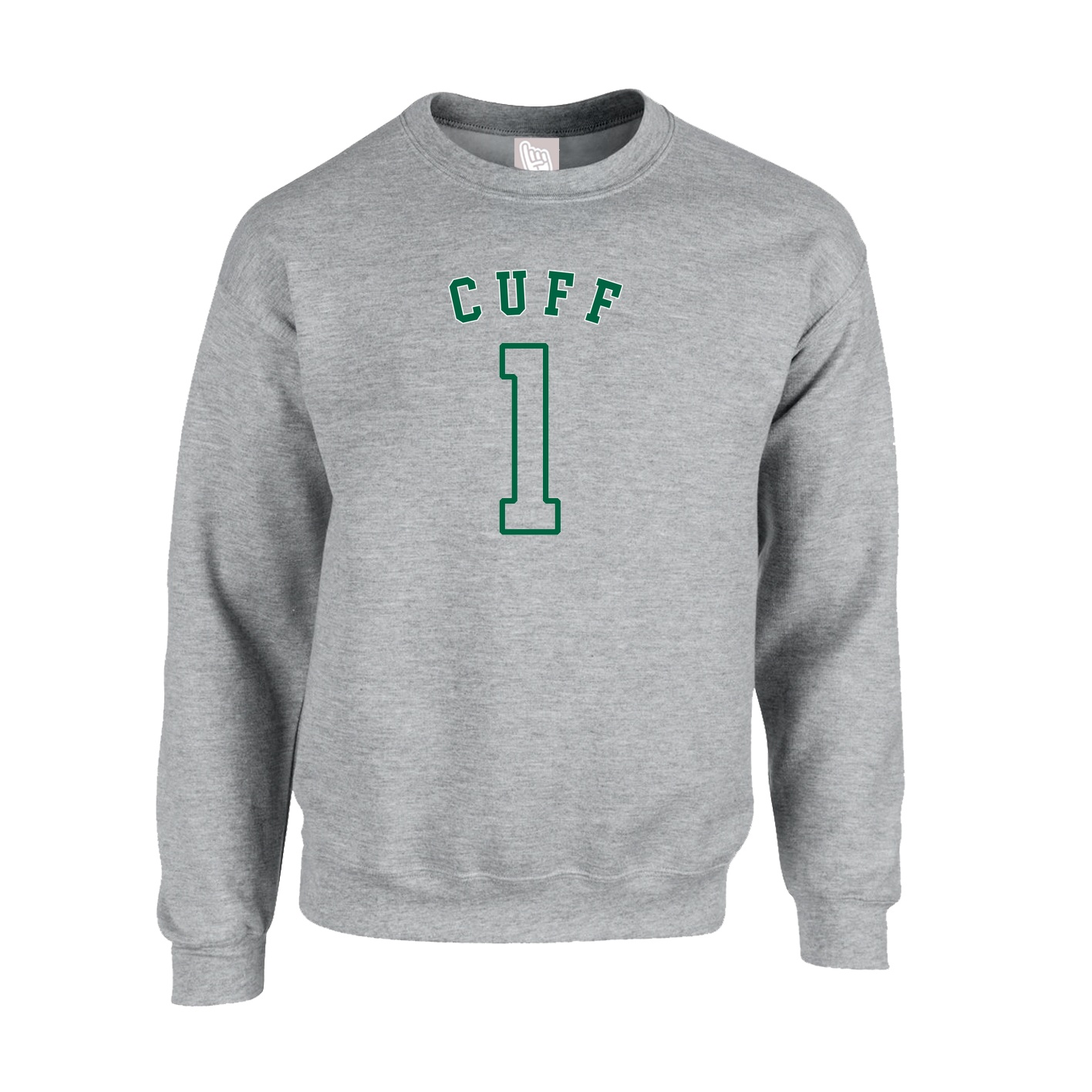 Fleece Crew — Shirsey Arch in Grey