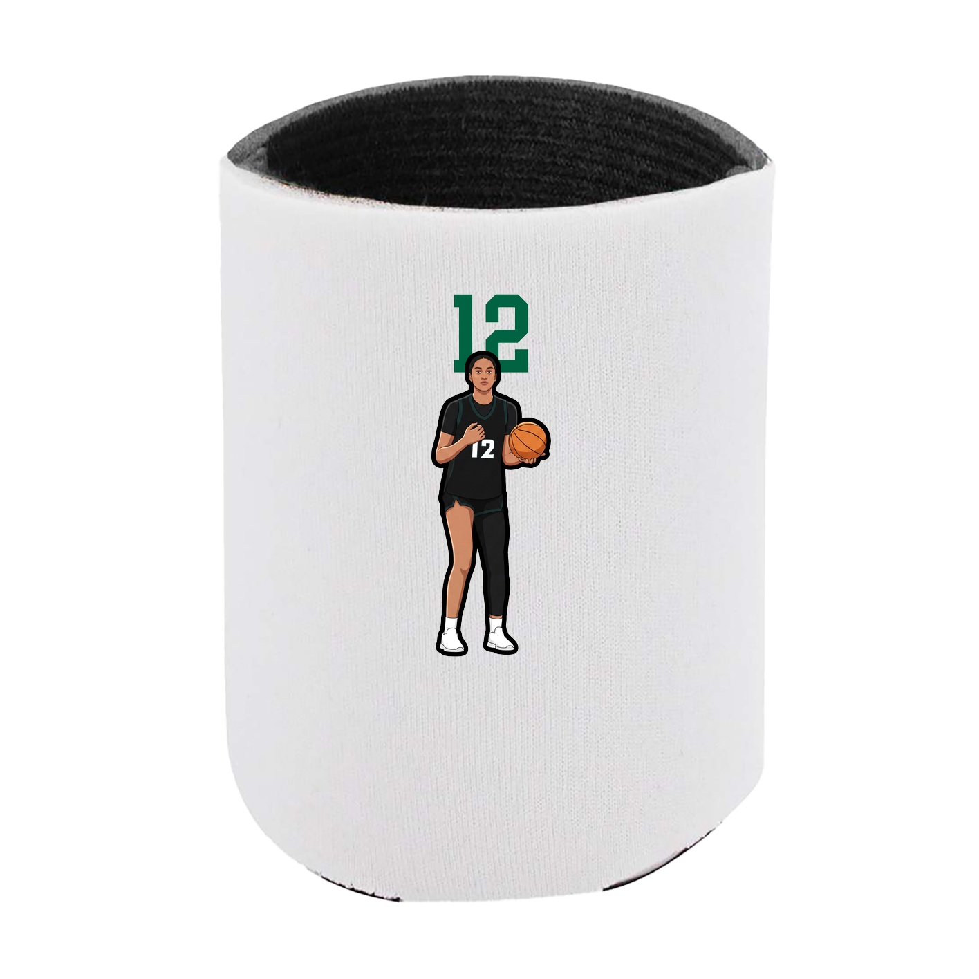 Can Holder — Number Top in White